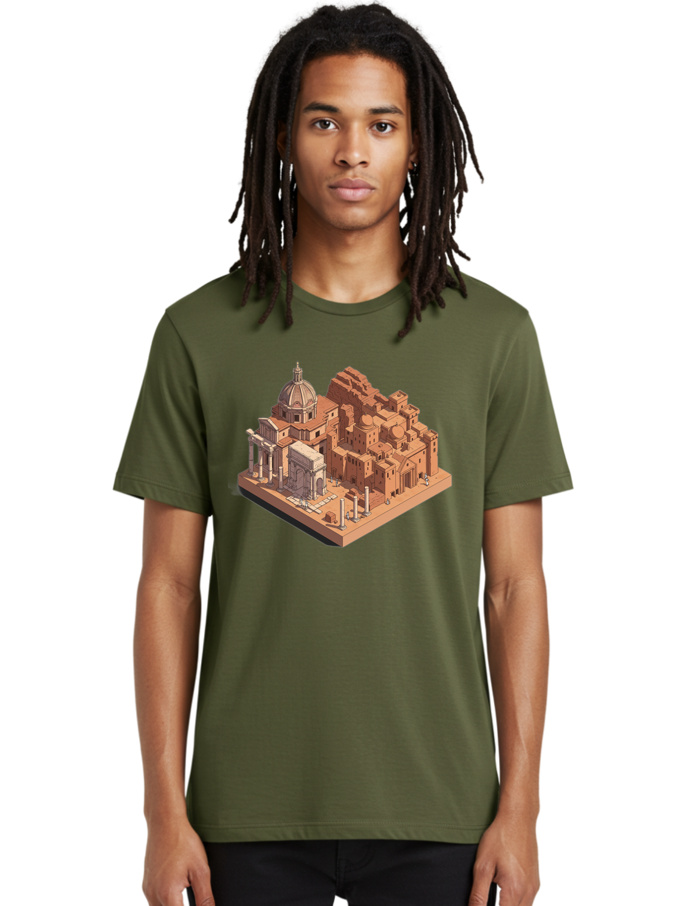 Roman-Ruins Men'S Graphic Tee, 100% Cotton, Comfortable Casual Summer Wear, Machine Washable, Vintage Camera, Old Camera, Antique Camera, Black Camera, Classic Photography, Photography Equipment, Nostalgic Device, Film Camera, Camera Art Bah038 21