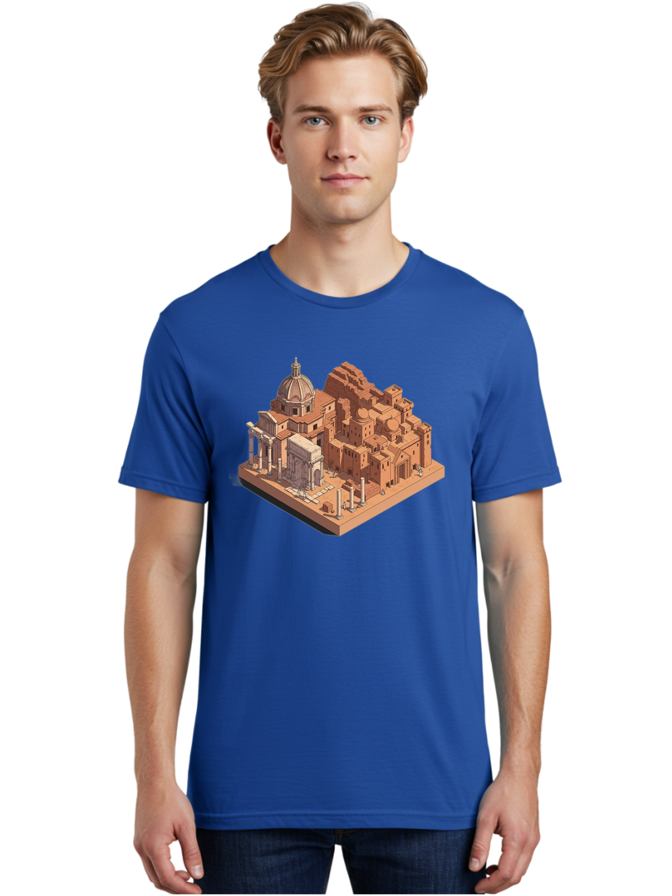 Roman-Ruins Men'S Graphic Tee, 100% Cotton, Comfortable Casual Summer Wear, Machine Washable, Vintage Camera, Old Camera, Antique Camera, Black Camera, Classic Photography, Photography Equipment, Nostalgic Device, Film Camera, Camera Art Bah038 24
