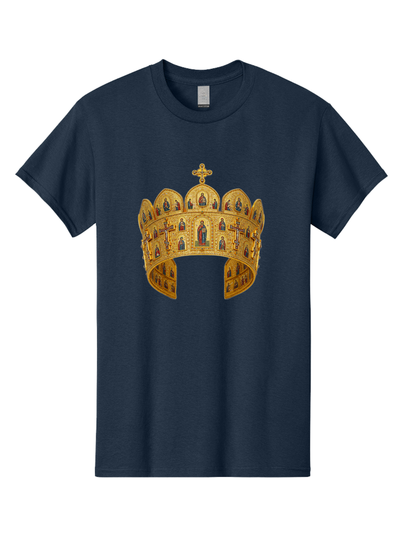 Russian-Crown Men'S Graphic Tee, 100% Cotton, Comfortable Casual Summer Wear, Machine Washable, Vintage Camera, Old Camera, Antique Camera, Black Camera, Classic Photography, Photography Equipment, Nostalgic Device, Film Camera, Camera Art Bah049 4