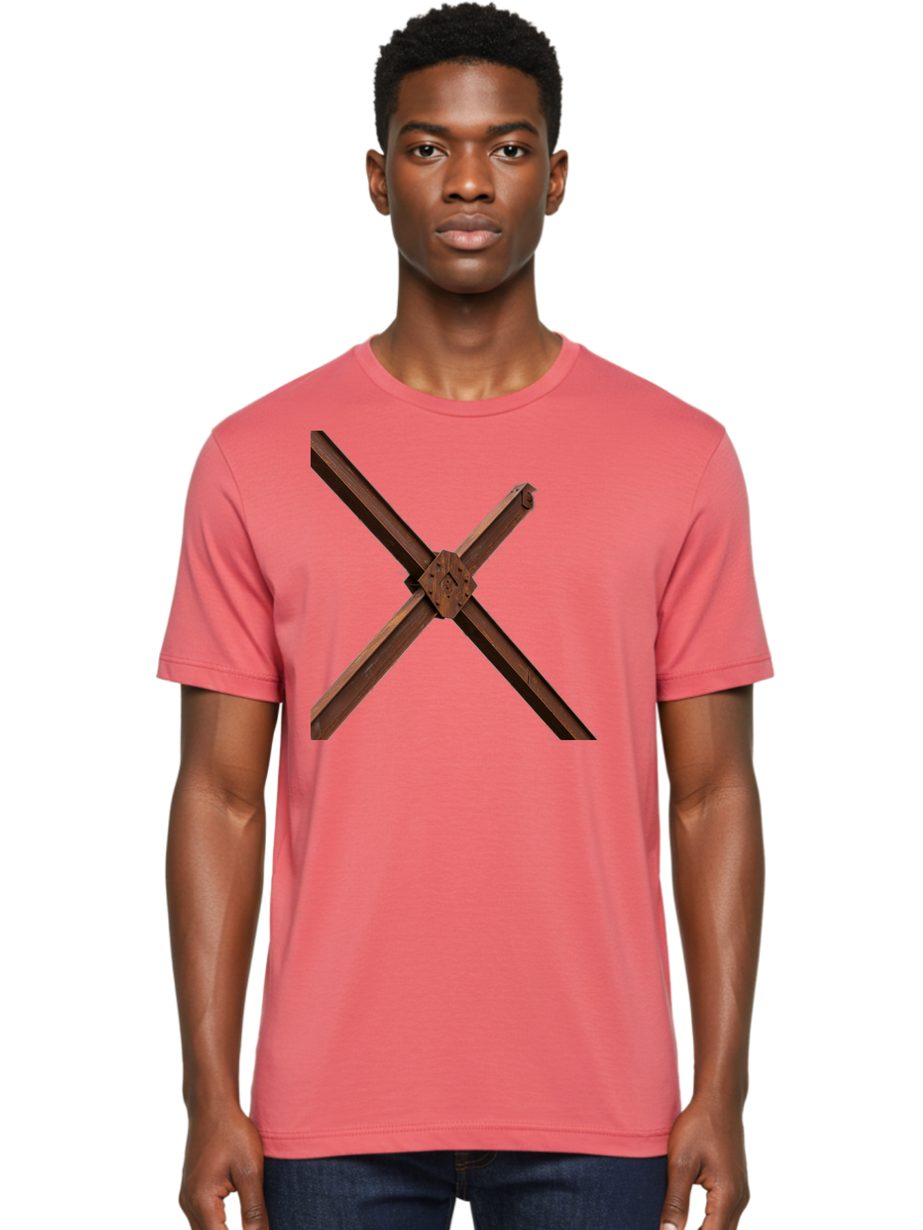 Rustic-Metal-Beams Men'S Graphic Tee, 100% Cotton, Comfortable Casual Summer Wear, Machine Washable, Vintage Camera, Old Camera, Antique Camera, Black Camera, Classic Photography, Photography Equipment, Nostalgic Device, Film Camera, Bah050 29