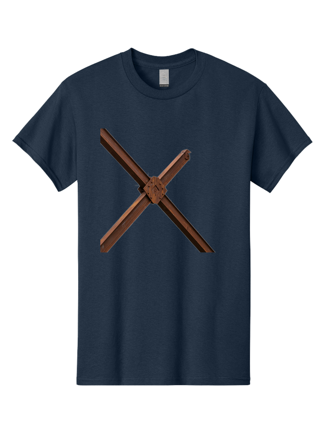 Rustic-Metal-Beams Men'S Graphic Tee, 100% Cotton, Comfortable Casual Summer Wear, Machine Washable, Vintage Camera, Old Camera, Antique Camera, Black Camera, Classic Photography, Photography Equipment, Nostalgic Device, Film Camera, Bah050 5