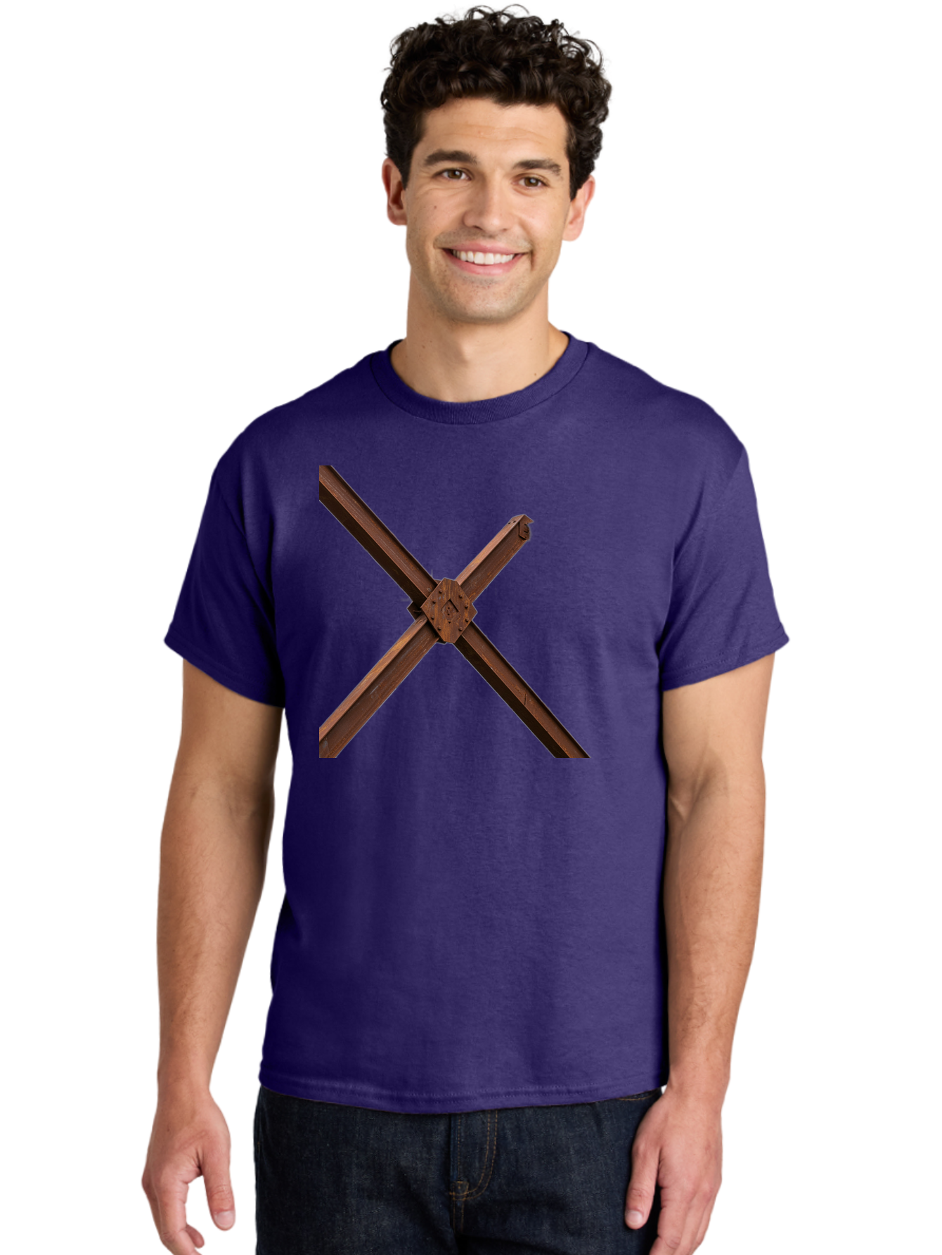 Rustic-Metal-Beams Men'S Graphic Tee, 100% Cotton, Comfortable Casual Summer Wear, Machine Washable, Vintage Camera, Old Camera, Antique Camera, Black Camera, Classic Photography, Photography Equipment, Nostalgic Device, Film Camera, Bah050 24