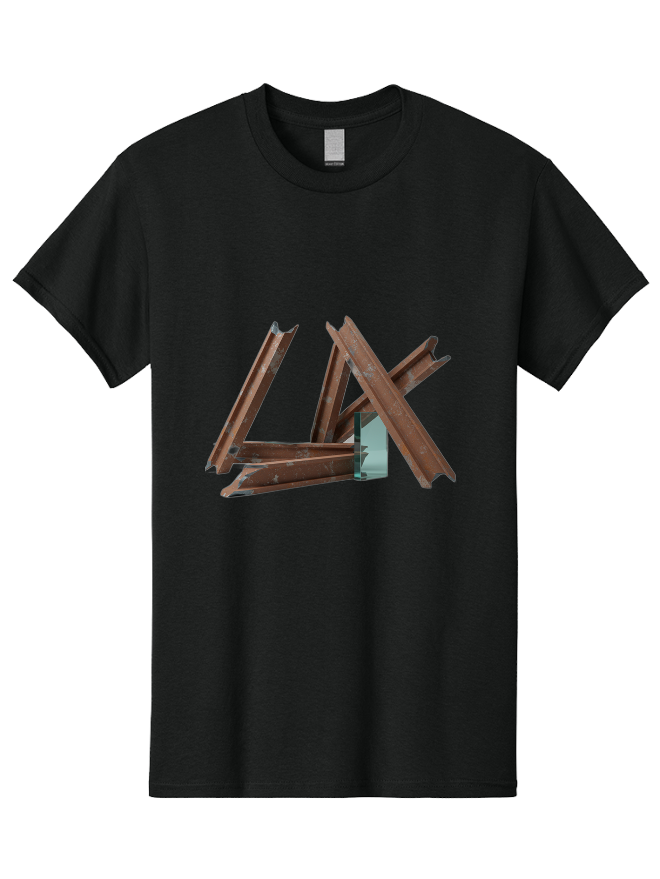 Rusty-Metal-Pieces Men'S Graphic Tee, 100% Cotton, Comfortable Casual Summer Wear, Machine Washable, Vintage Camera, Old Camera, Antique Camera, Black Camera, Classic Photography, Photography Equipment, Nostalgic Device, Film Camera, Bah051 4