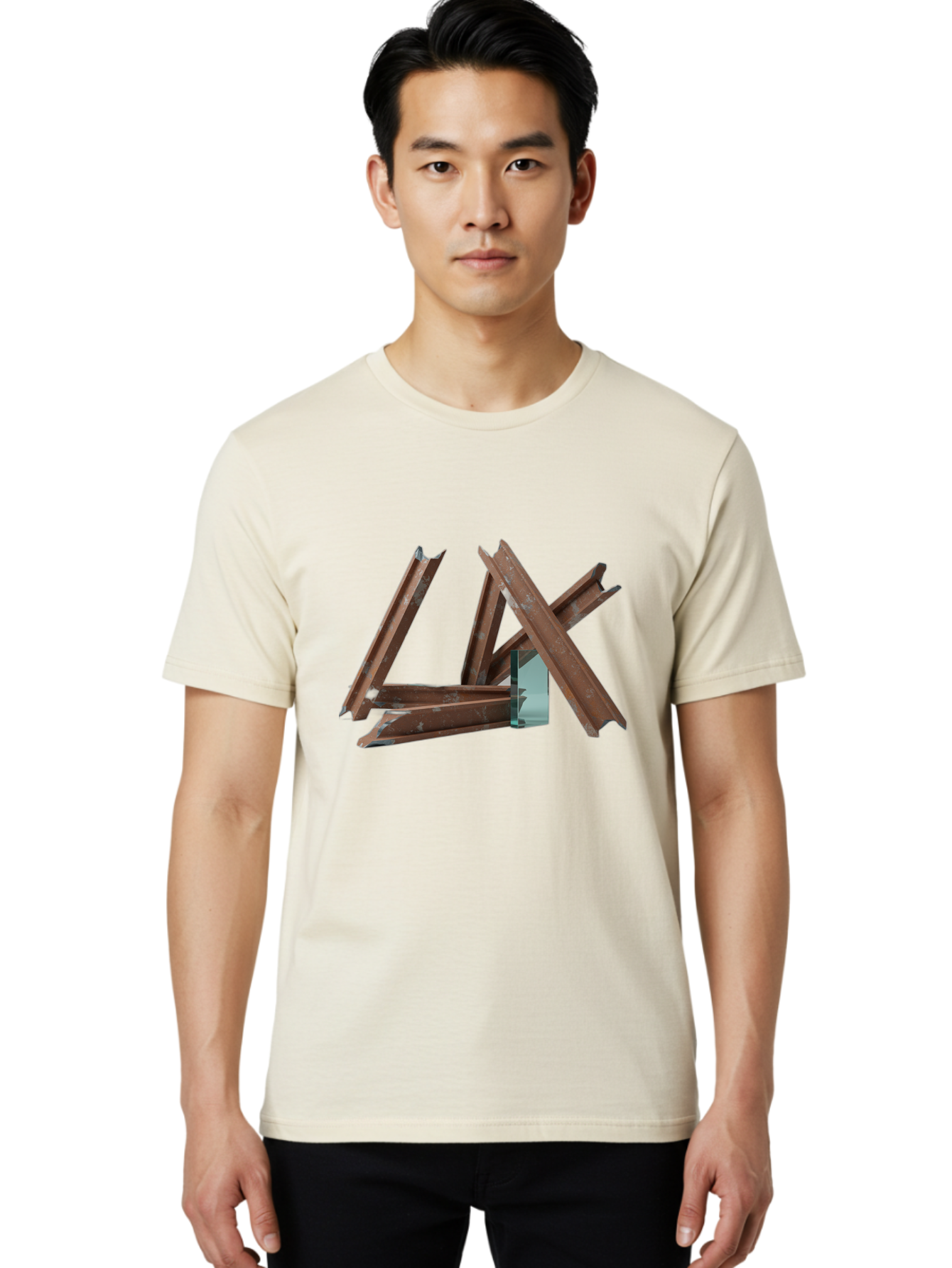 Rusty-Metal-Pieces Men'S Graphic Tee, 100% Cotton, Comfortable Casual Summer Wear, Machine Washable, Vintage Camera, Old Camera, Antique Camera, Black Camera, Classic Photography, Photography Equipment, Nostalgic Device, Film Camera, Bah051 25