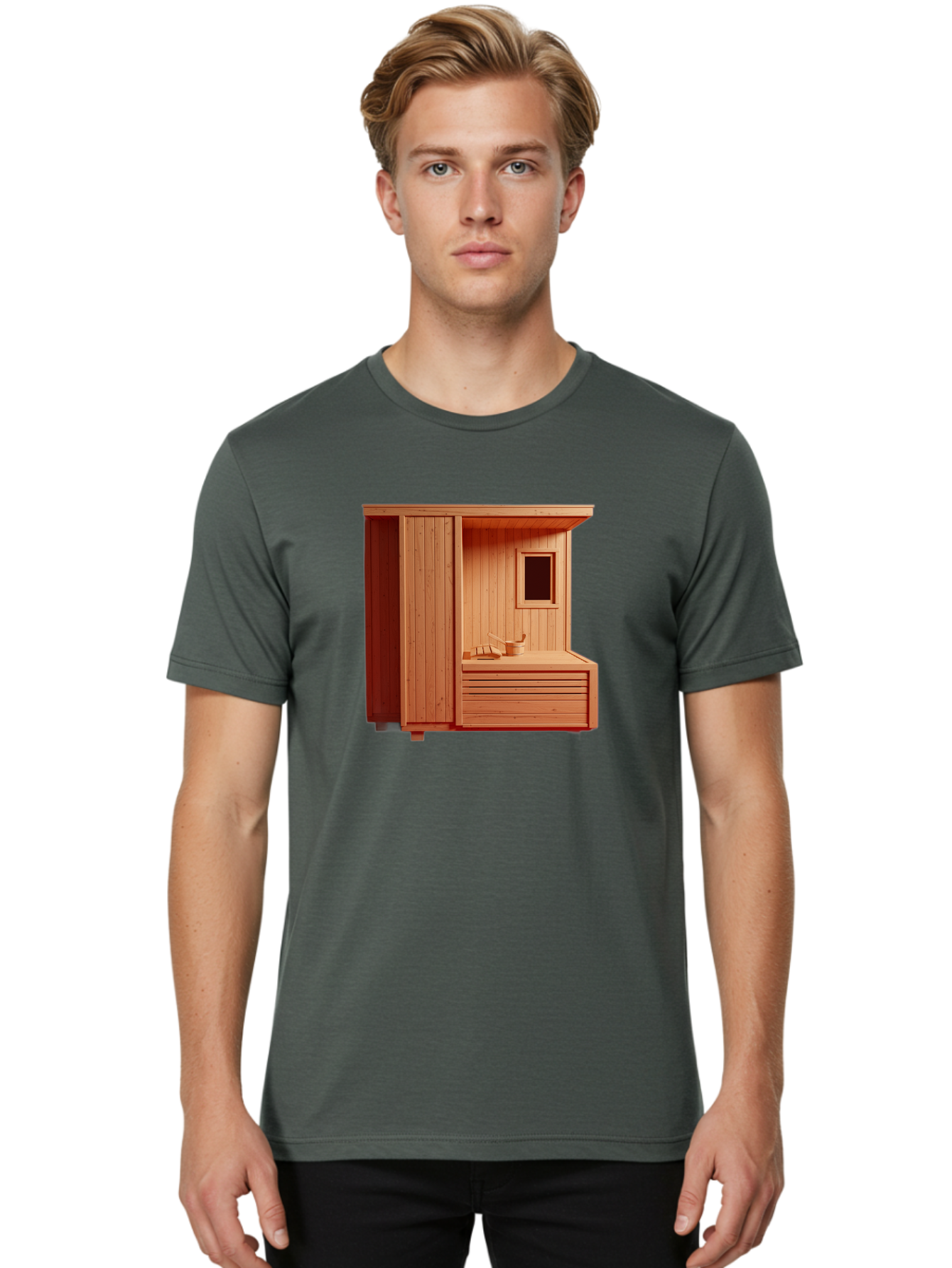 Sauna-Room Men'S Graphic Tee, 100% Cotton, Comfortable Casual Summer Wear, Machine Washable, Vintage Camera, Old Camera, Antique Camera, Black Camera, Classic Photography, Photography Equipment, Nostalgic Device, Film Camera, Camera Art Bah068 27