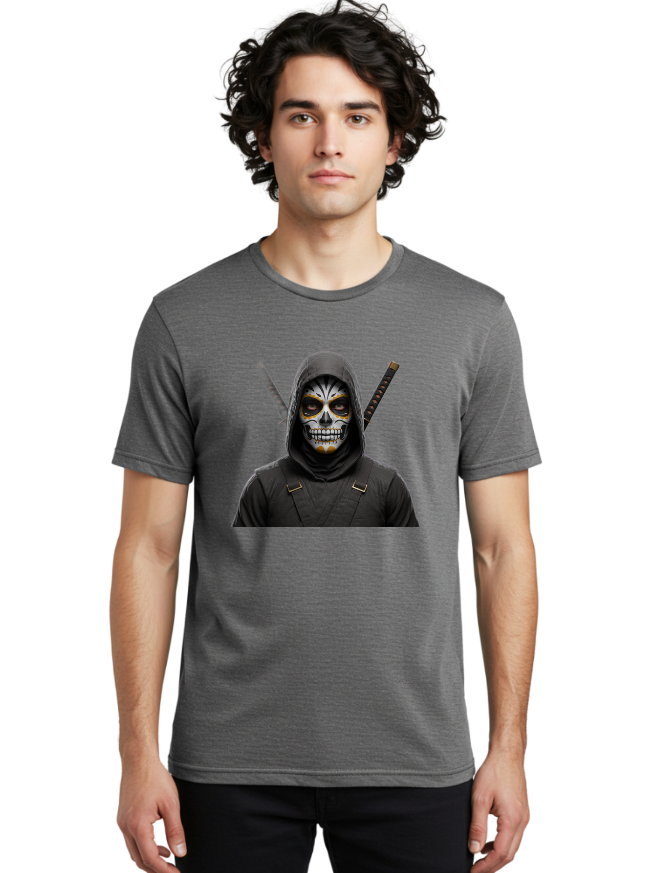 Skull-Ninja Men'S Graphic Tee, 100% Cotton, Comfortable Casual Summer Wear, Machine Washable, Vintage Camera, Old Camera, Antique Camera, Black Camera, Classic Photography, Photography Equipment, Nostalgic Device, Film Camera, Camera Art Bah123 25