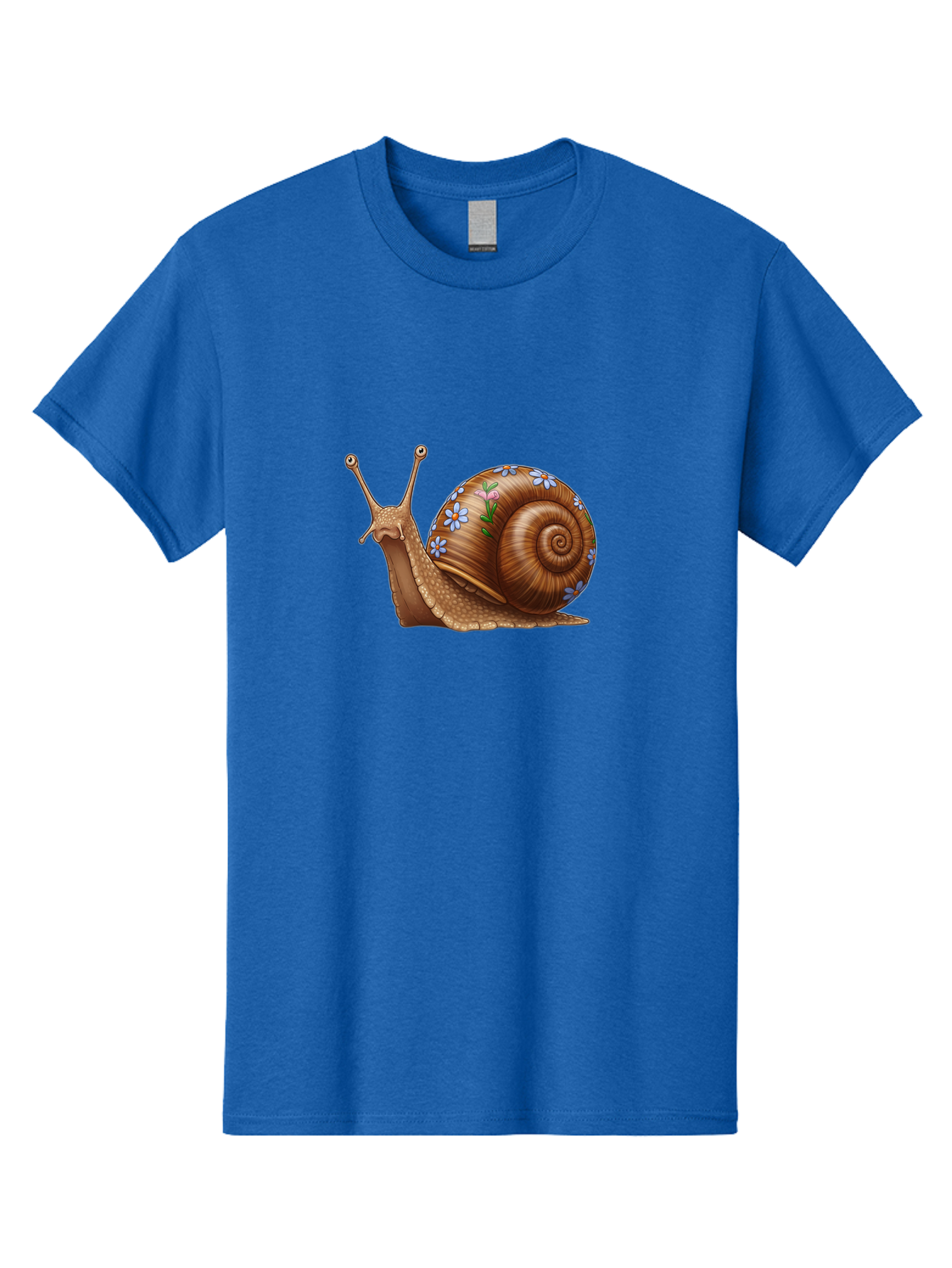Snail-With-Flowers-3 Men'S Graphic Tee, 100% Cotton, Comfortable Casual Summer Wear, Machine Washable, Vintage Camera, Old Camera, Antique Camera, Black Camera, Classic Photography, Photography Equipment, Nostalgic Device, Film Camera, Bah141 12