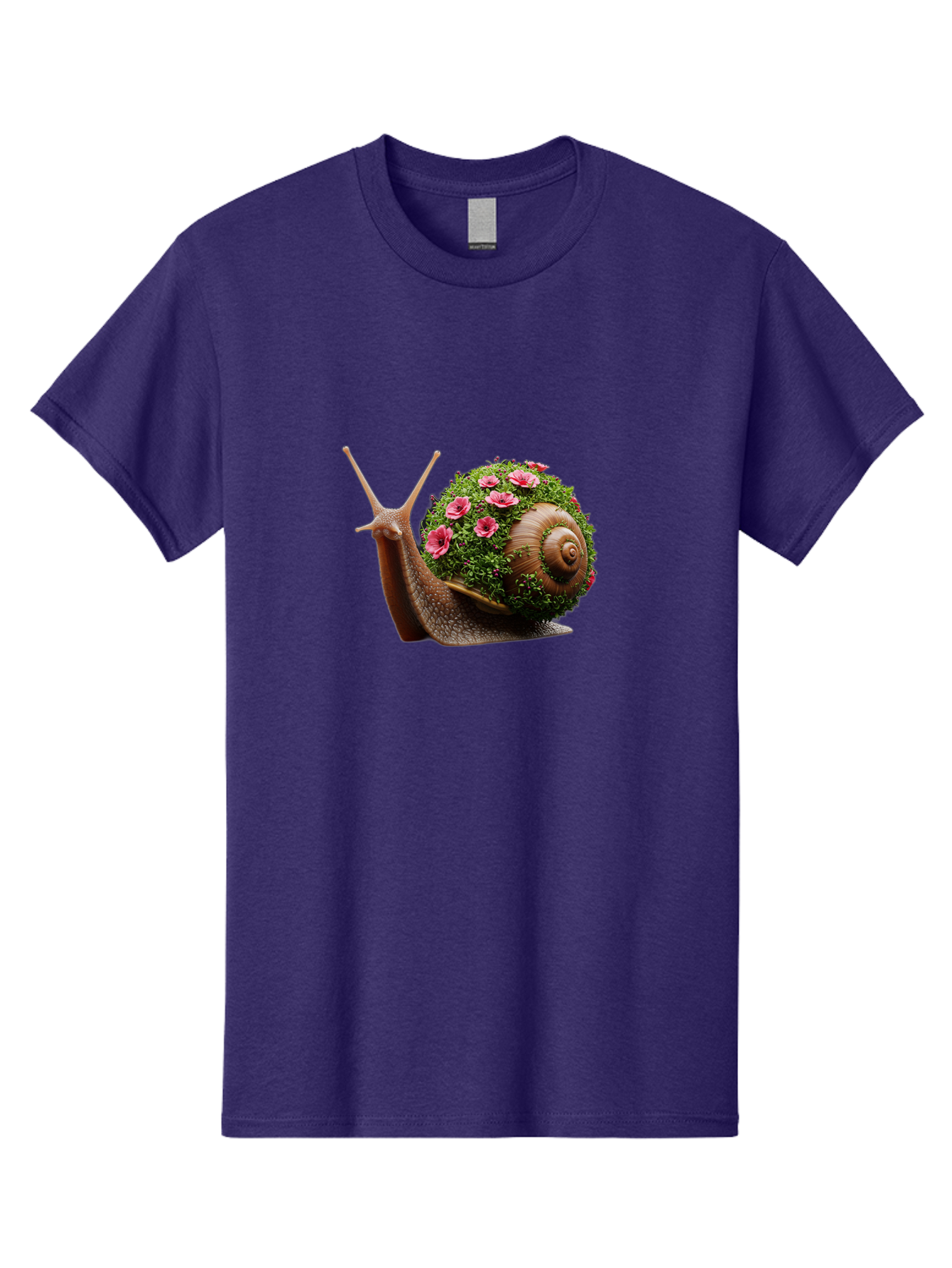 Snail-With-Flowers-6 Men'S Graphic Tee, 100% Cotton, Comfortable Casual Summer Wear, Machine Washable, Vintage Camera, Old Camera, Antique Camera, Black Camera, Classic Photography, Photography Equipment, Nostalgic Device, Film Camera, Bah144 11