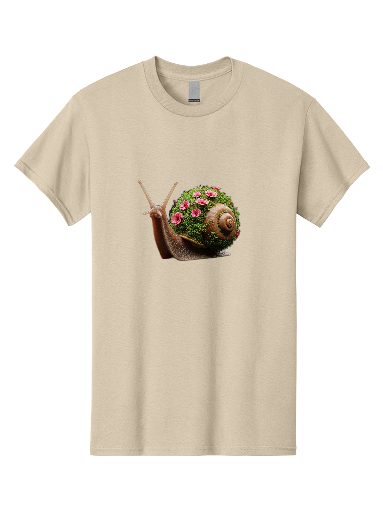 Snail-With-Flowers-6 Men'S Graphic Tee, 100% Cotton, Comfortable Casual Summer Wear, Machine Washable, Vintage Camera, Old Camera, Antique Camera, Black Camera, Classic Photography, Photography Equipment, Nostalgic Device, Film Camera, Bah144 7
