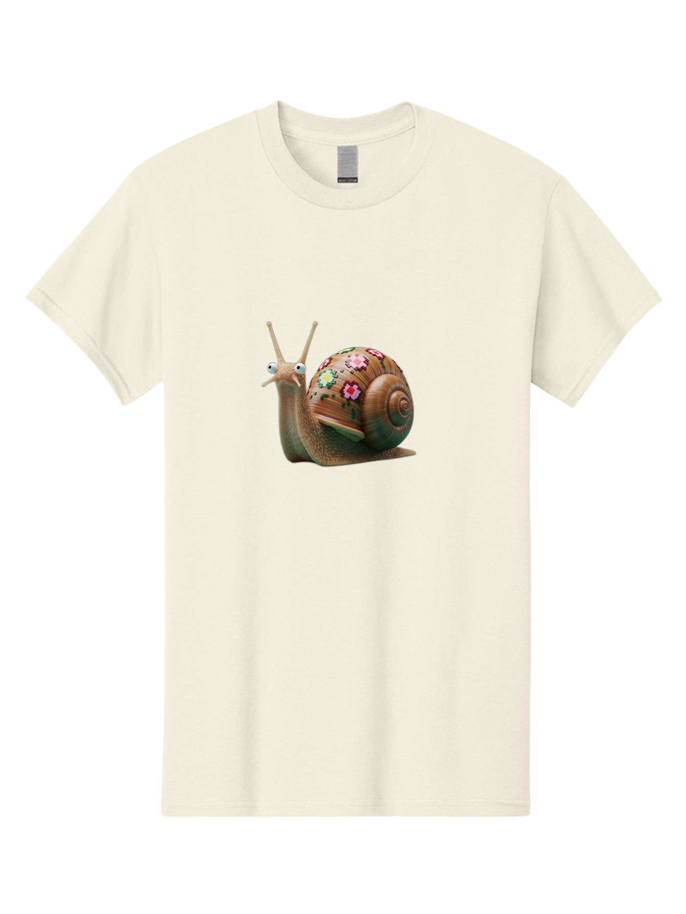 Snail-With-Flowers-7 Men'S Graphic Tee, 100% Cotton, Comfortable Casual Summer Wear, Machine Washable, Vintage Camera, Old Camera, Antique Camera, Black Camera, Classic Photography, Photography Equipment, Nostalgic Device, Film Camera, Bah145 8