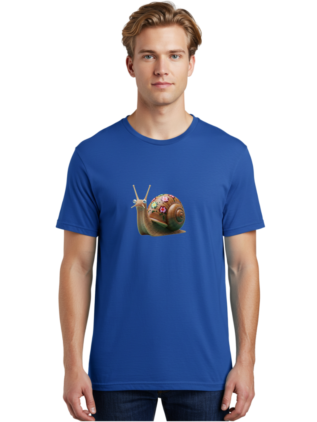 Snail-With-Flowers-7 Men'S Graphic Tee, 100% Cotton, Comfortable Casual Summer Wear, Machine Washable, Vintage Camera, Old Camera, Antique Camera, Black Camera, Classic Photography, Photography Equipment, Nostalgic Device, Film Camera, Bah145 21
