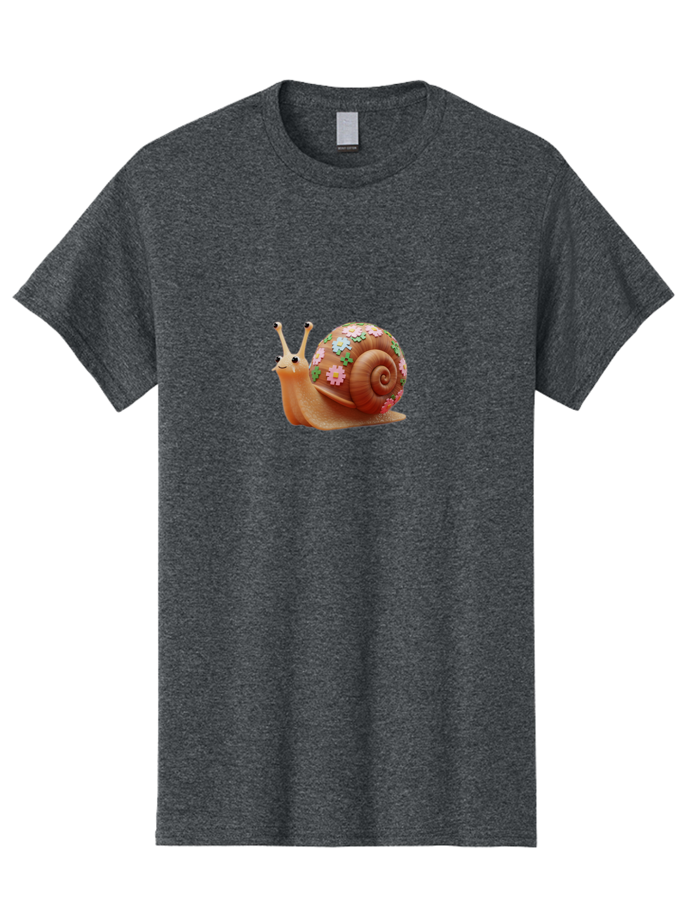 Snail-With-Flowers Men'S Graphic Tee, 100% Cotton, Comfortable Casual Summer Wear, Machine Washable, Vintage Camera, Old Camera, Antique Camera, Black Camera, Classic Photography, Photography Equipment, Nostalgic Device, Film Camera, Bah146 12