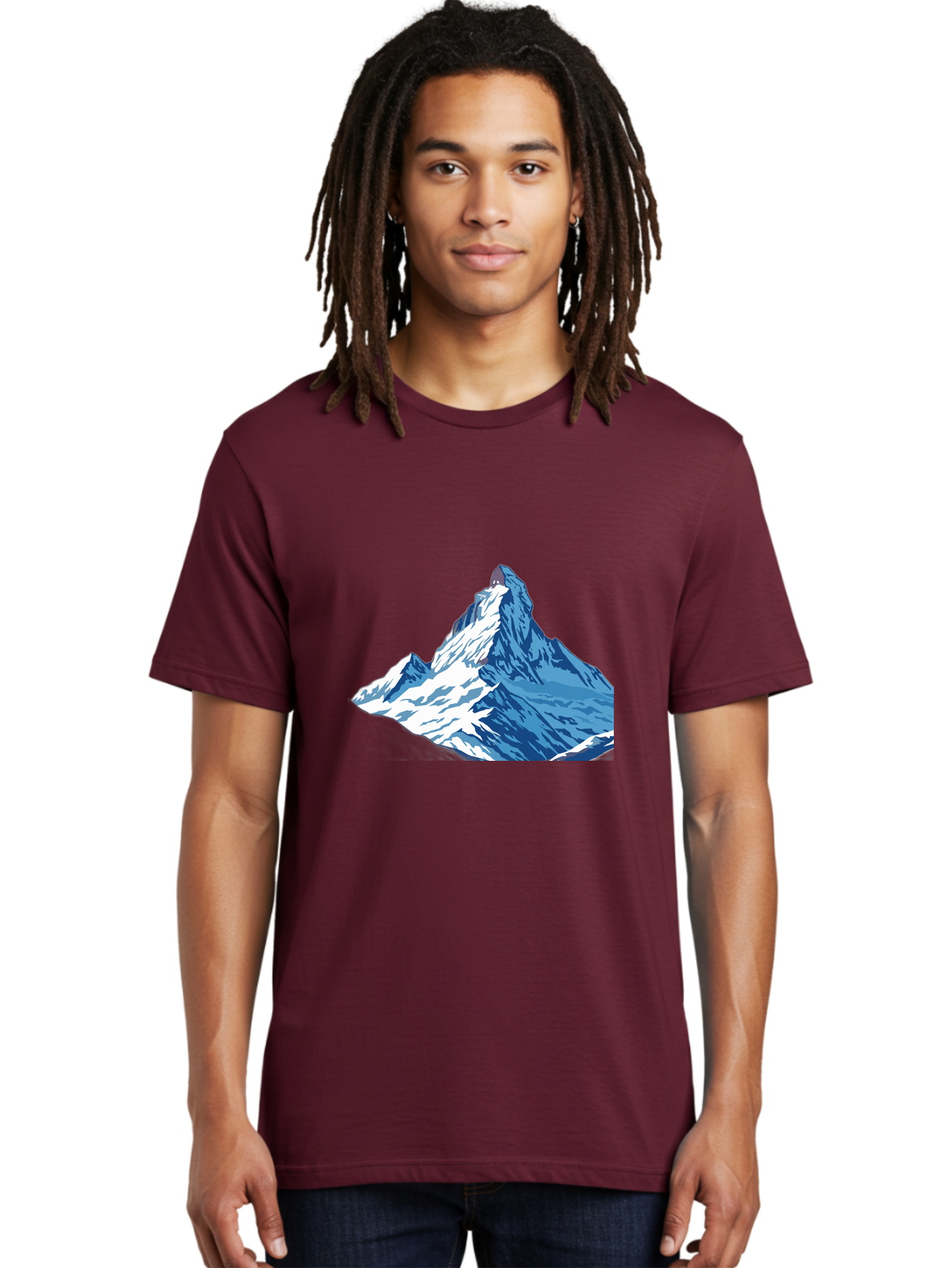 Snowy-Mountain-Peak-1 Men'S Graphic Tee, 100% Cotton, Comfortable Casual Summer Wear, Machine Washable, Vintage Camera, Old Camera, Antique Camera, Black Camera, Classic Photography, Photography Equipment, Nostalgic Device, Film Camera, Bah152 18