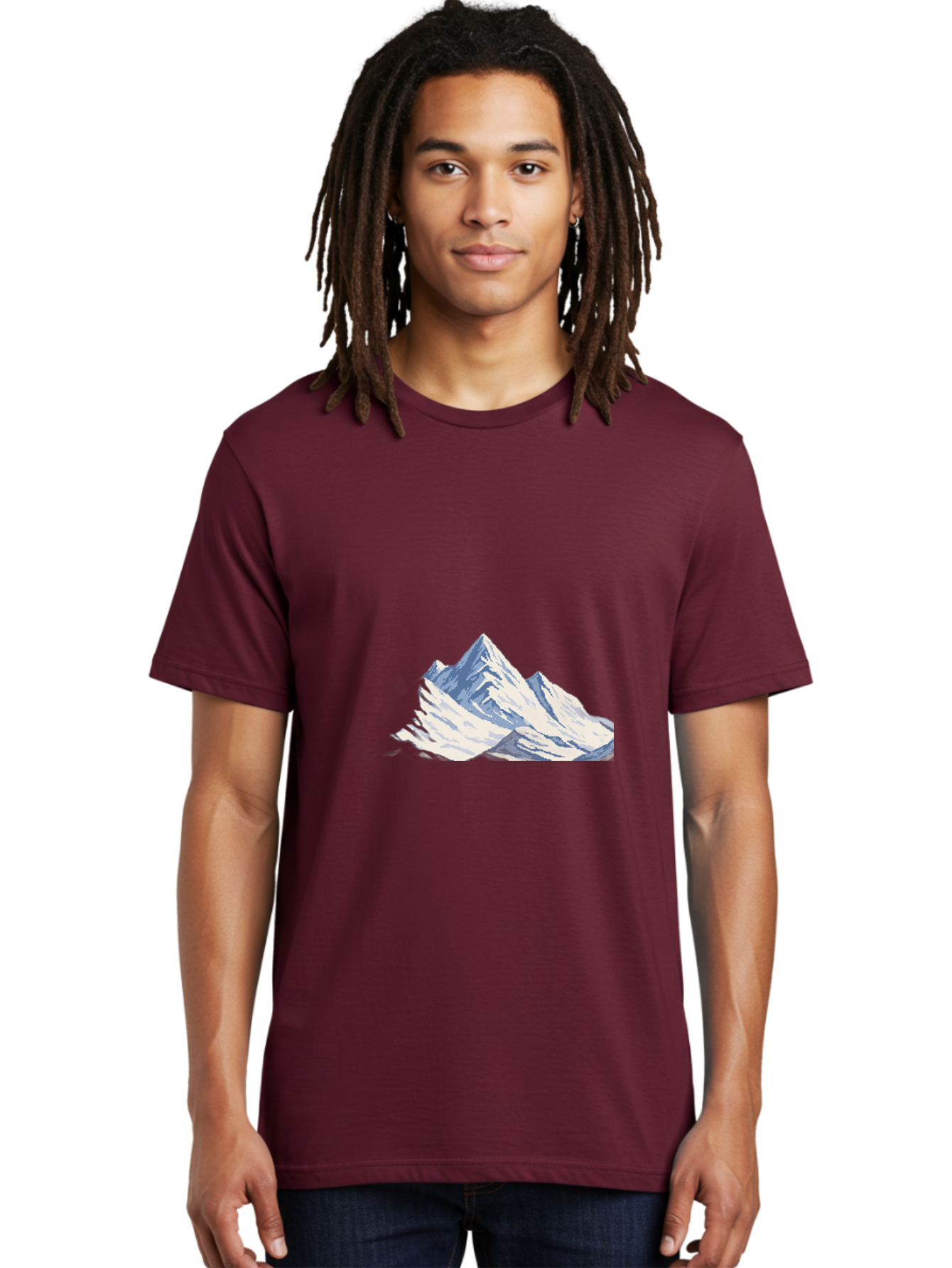 Snowy-Mountain-Peaks-1 Men'S Graphic Tee, 100% Cotton, Comfortable Casual Summer Wear, Machine Washable, Vintage Camera, Old Camera, Antique Camera, Black Camera, Classic Photography, Photography Equipment, Nostalgic Device, Film Camera, Bah154 22