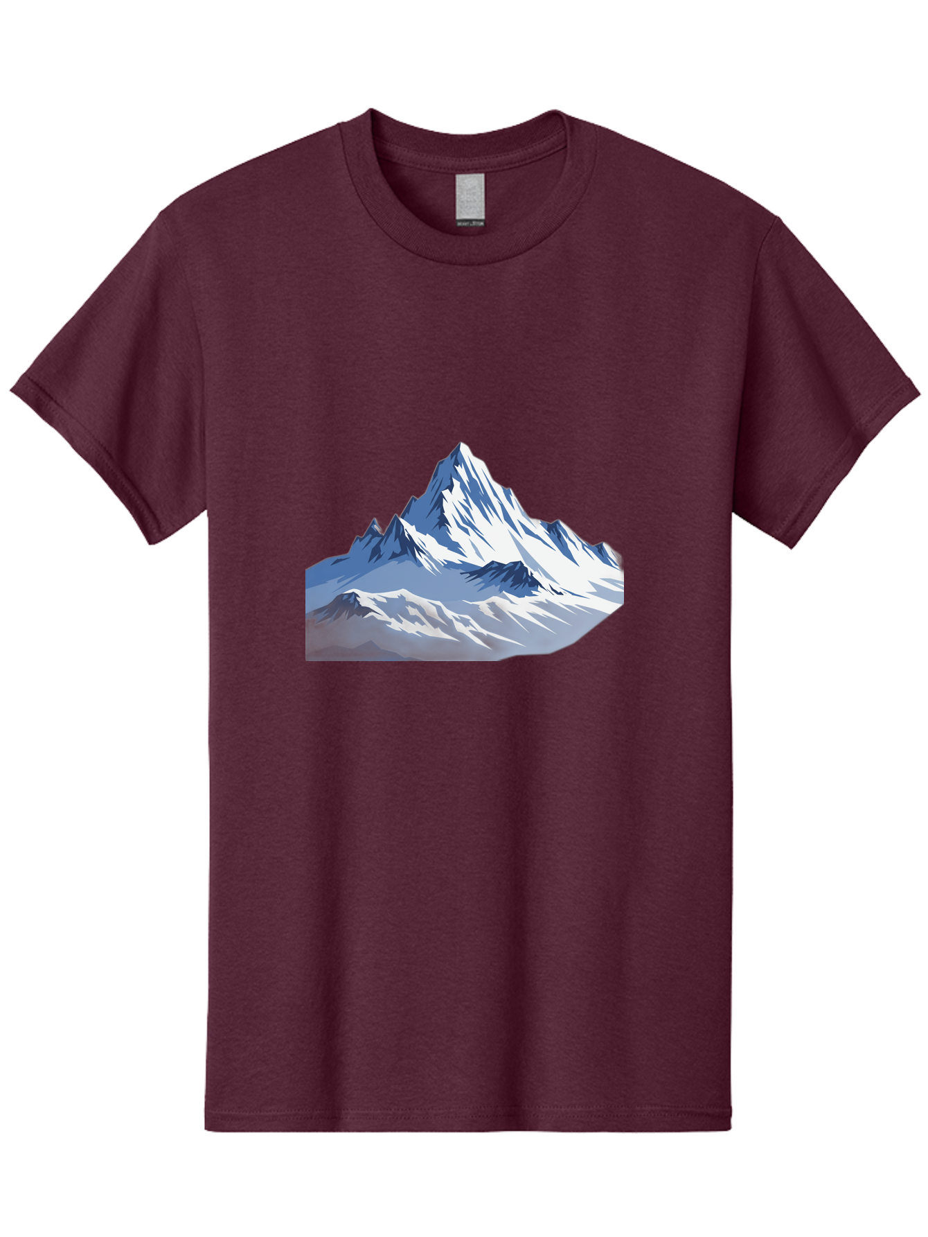 Snowy-Mountain-Peaks Men'S Graphic Tee, 100% Cotton, Comfortable Casual Summer Wear, Machine Washable, Vintage Camera, Old Camera, Antique Camera, Black Camera, Classic Photography, Photography Equipment, Nostalgic Device, Film Camera, Bah155 3