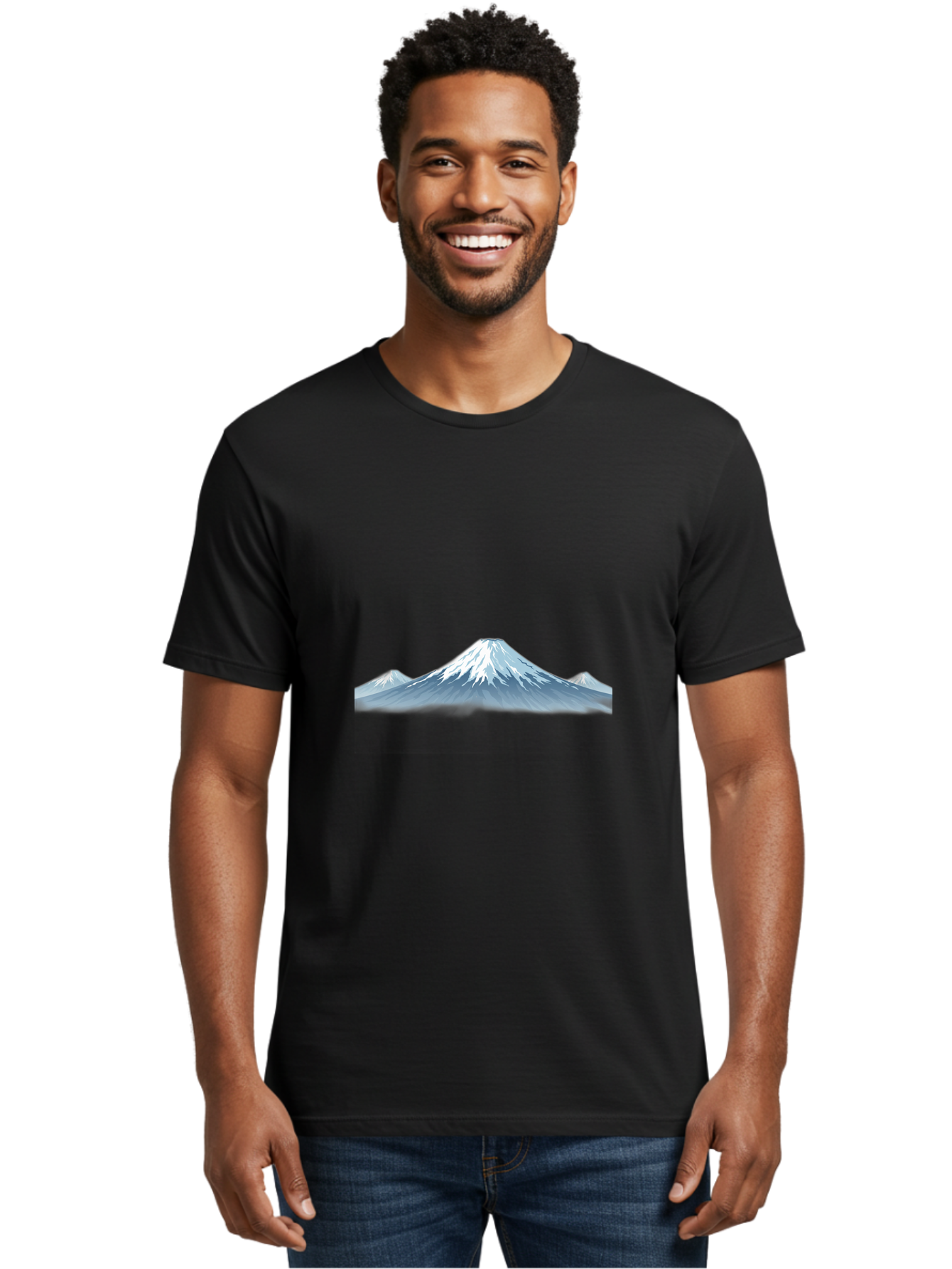Snowy-Mountain-Range Men'S Graphic Tee, 100% Cotton, Comfortable Casual Summer Wear, Machine Washable, Vintage Camera, Old Camera, Antique Camera, Black Camera, Classic Photography, Photography Equipment, Nostalgic Device, Film Camera, Bah156 18