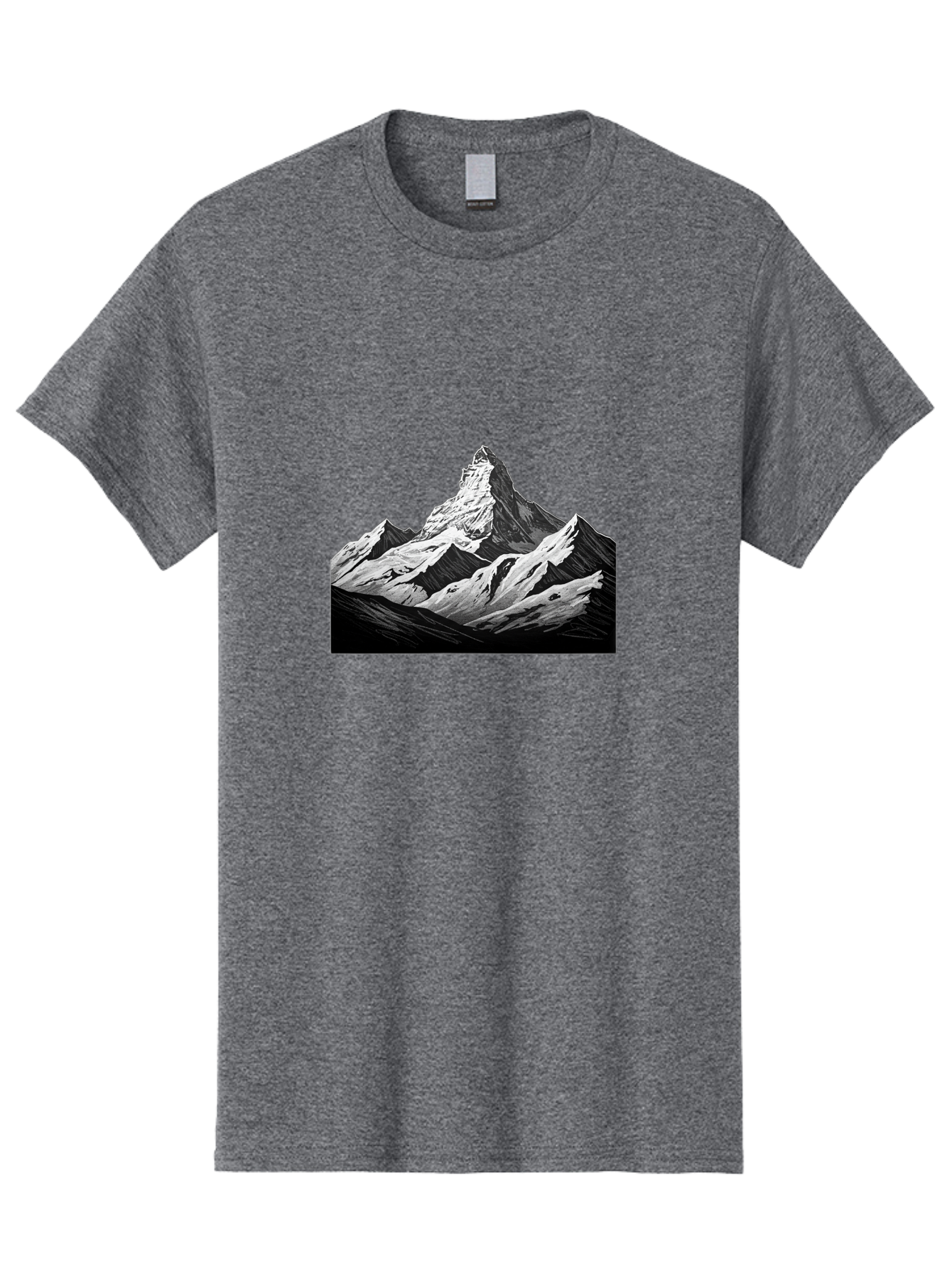 Snowy-Mountain Men'S Graphic Tee, 100% Cotton, Comfortable Casual Summer Wear, Machine Washable, Vintage Camera, Old Camera, Antique Camera, Black Camera, Classic Photography, Photography Equipment, Nostalgic Device, Film Camera, Camera Art Bah157 9