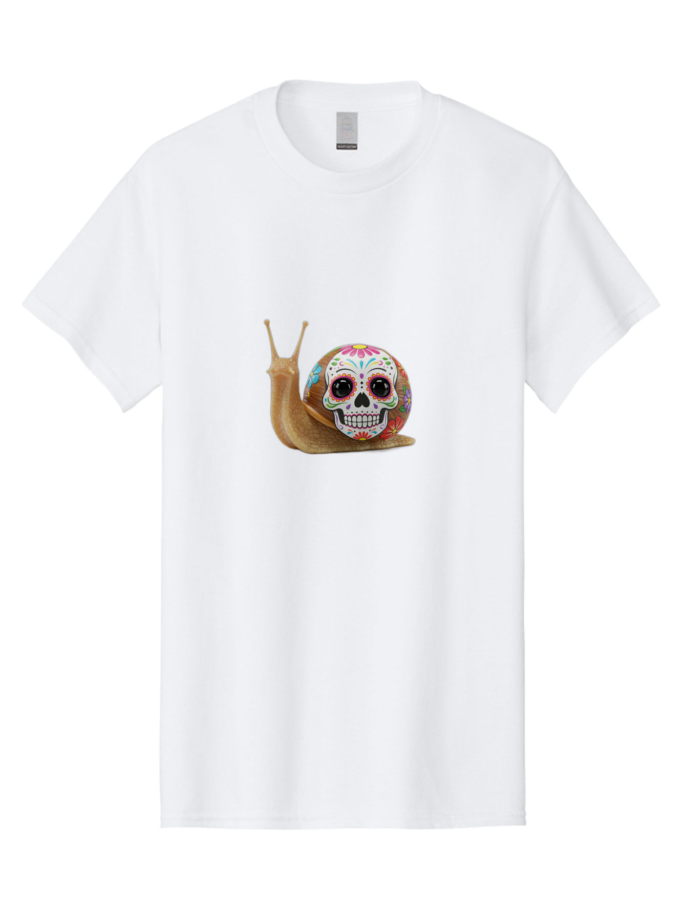 Sugar-Skull-Snail Men'S Graphic Tee, 100% Cotton, Comfortable Casual Summer Wear, Machine Washable, Vintage Camera, Old Camera, Antique Camera, Black Camera, Classic Photography, Photography Equipment, Nostalgic Device, Film Camera, Camera Art Bah199 4