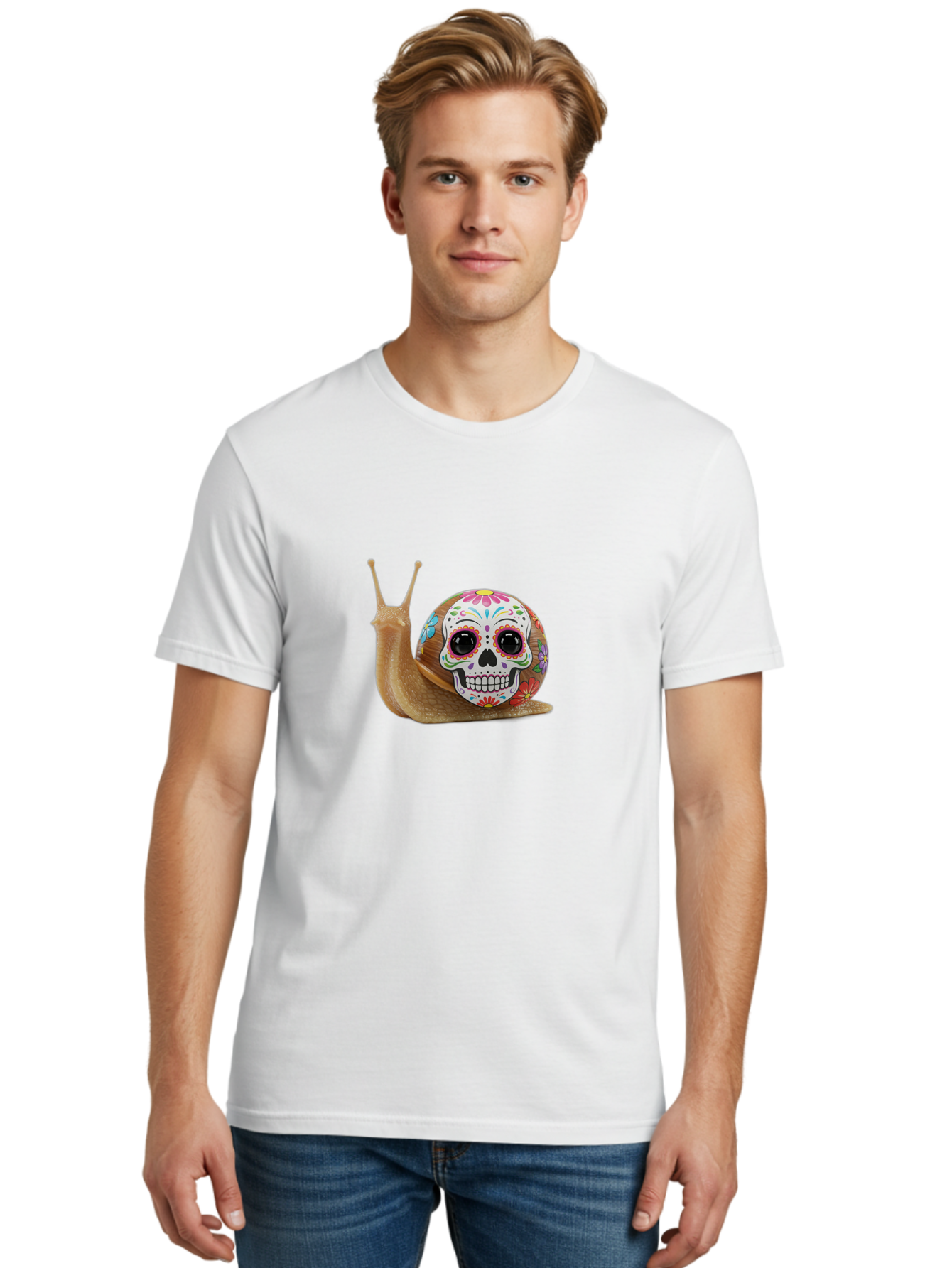 Sugar-Skull-Snail Men'S Graphic Tee, 100% Cotton, Comfortable Casual Summer Wear, Machine Washable, Vintage Camera, Old Camera, Antique Camera, Black Camera, Classic Photography, Photography Equipment, Nostalgic Device, Film Camera, Camera Art Bah199 19