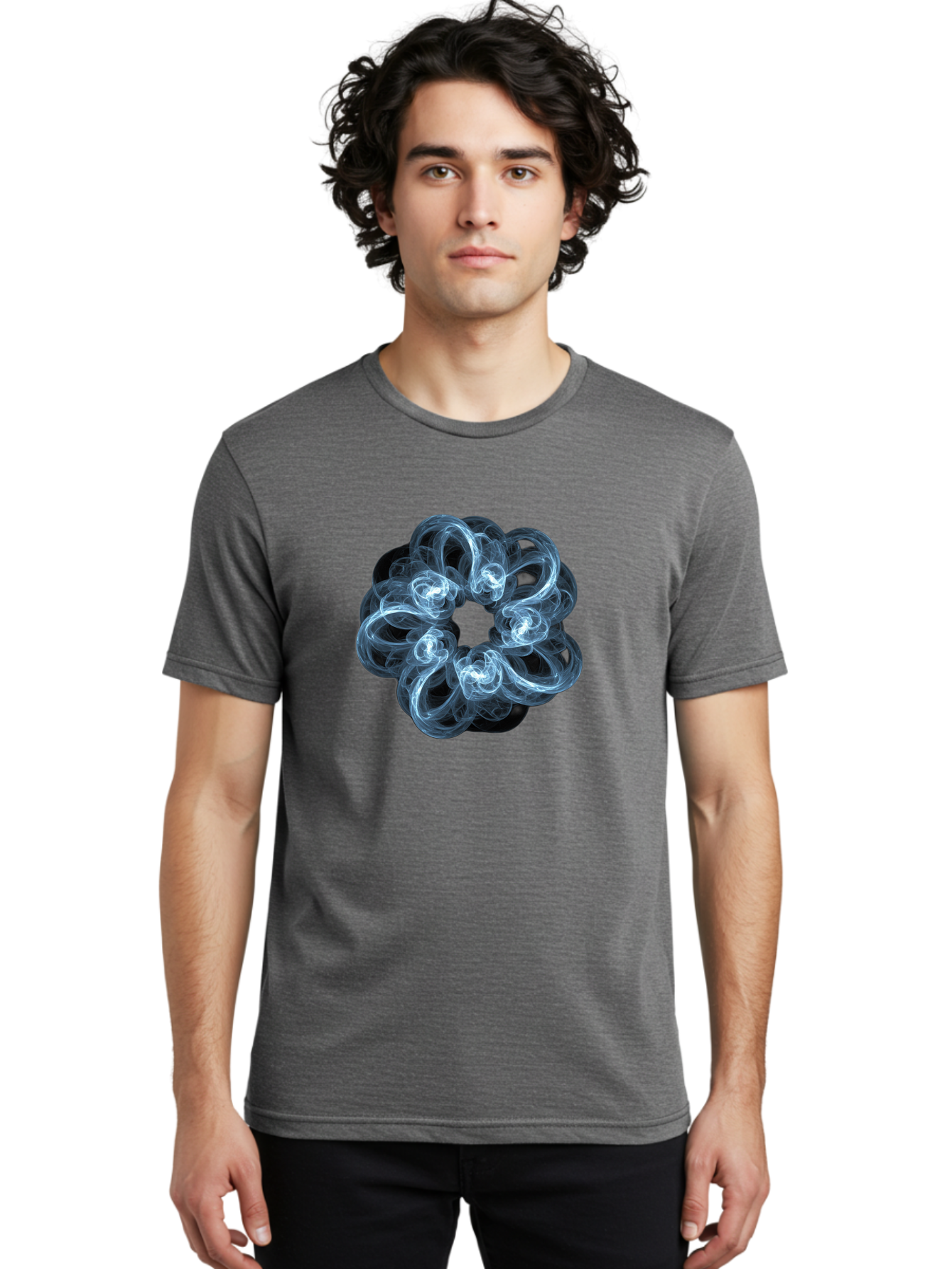 Swirling-Vortex-Design Men'S Graphic Tee, 100% Cotton, Comfortable Casual Summer Wear, Machine Washable, Vintage Camera, Old Camera, Antique Camera, Black Camera, Classic Photography, Photography Equipment, Nostalgic Device, Film Camera, Bah216 21