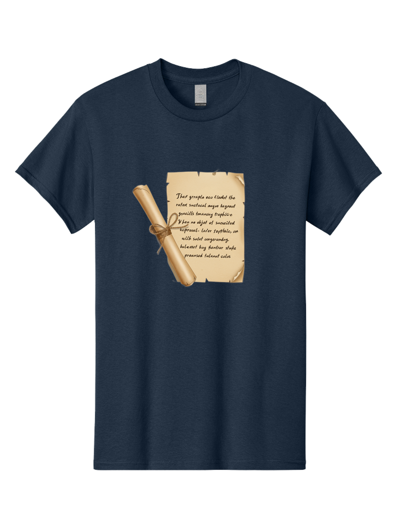 Torn-Parchment-With-Nonsense-Text Men'S Graphic Tee, 100% Cotton, Comfortable Casual Summer Wear, Machine Washable, Vintage Camera, Old Camera, Antique Camera, Black Camera, Classic Photography, Photography Equipment, Nostalgic Device, Bah271 8