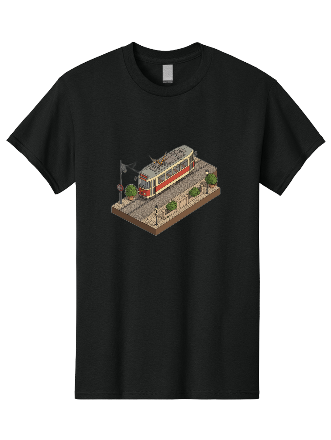 Tram Men'S Graphic Tee, 100% Cotton, Comfortable Casual Summer Wear, Machine Washable, Vintage Camera, Old Camera, Antique Camera, Black Camera, Classic Photography, Photography Equipment, Nostalgic Device, Film Camera, Camera Art Bah282 12