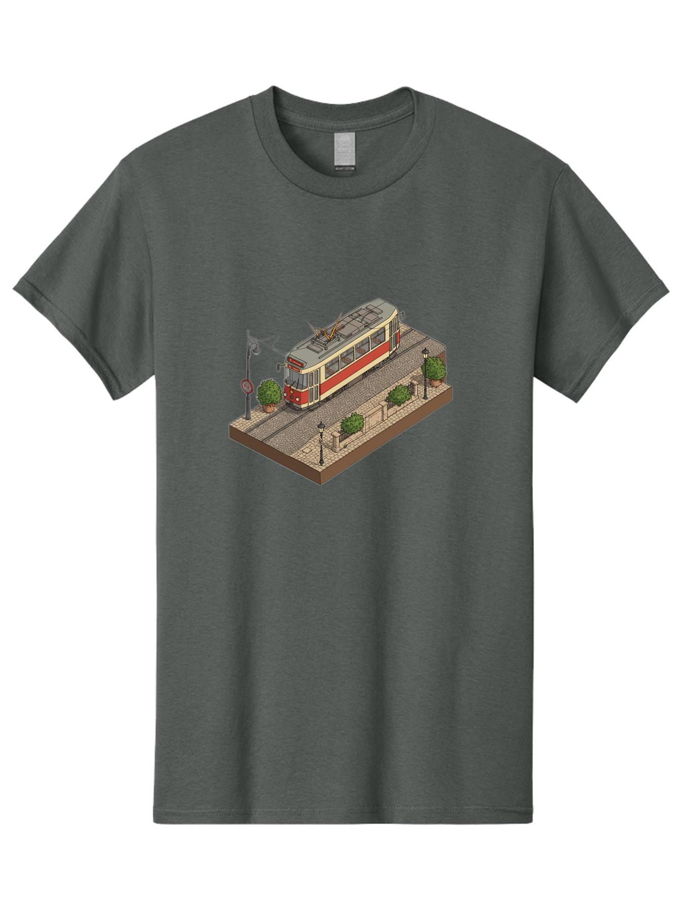 Tram Men'S Graphic Tee, 100% Cotton, Comfortable Casual Summer Wear, Machine Washable, Vintage Camera, Old Camera, Antique Camera, Black Camera, Classic Photography, Photography Equipment, Nostalgic Device, Film Camera, Camera Art Bah282 8