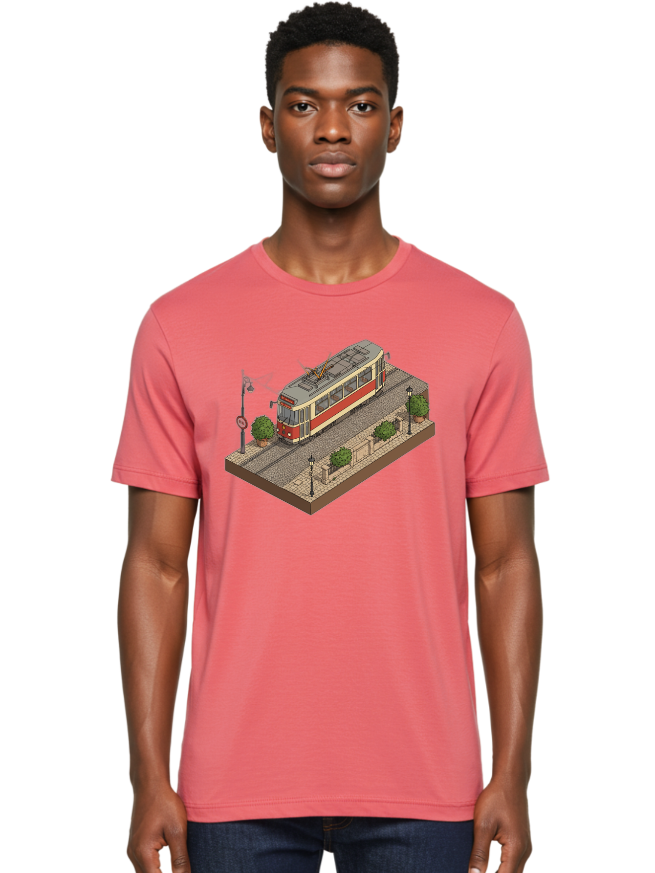 Tram Men'S Graphic Tee, 100% Cotton, Comfortable Casual Summer Wear, Machine Washable, Vintage Camera, Old Camera, Antique Camera, Black Camera, Classic Photography, Photography Equipment, Nostalgic Device, Film Camera, Camera Art Bah282 17