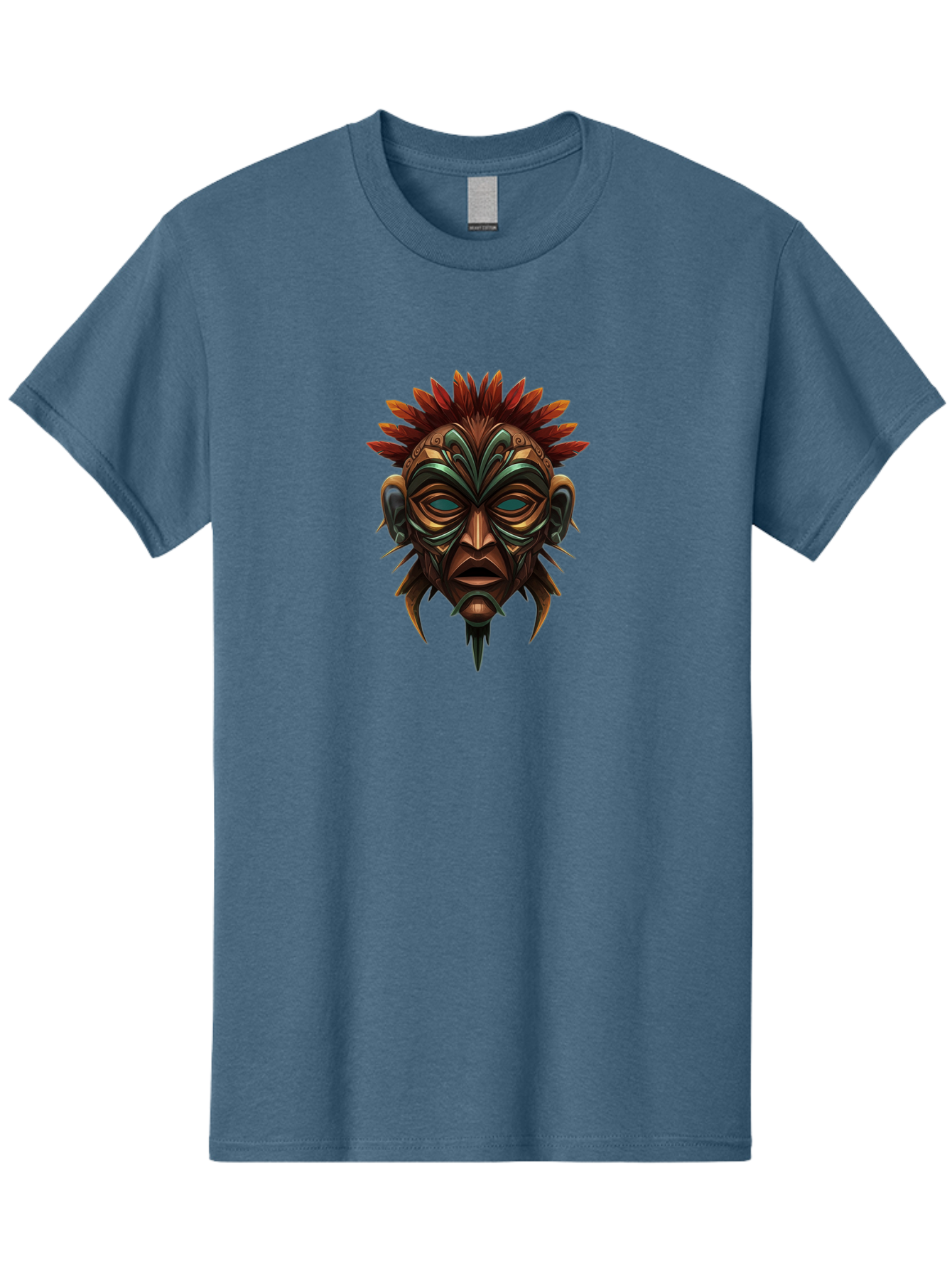 Tribal-Mask Men'S Graphic Tee, 100% Cotton, Comfortable Casual Summer Wear, Machine Washable, Vintage Camera, Old Camera, Antique Camera, Black Camera, Classic Photography, Photography Equipment, Nostalgic Device, Film Camera, Camera Art Bah288 12
