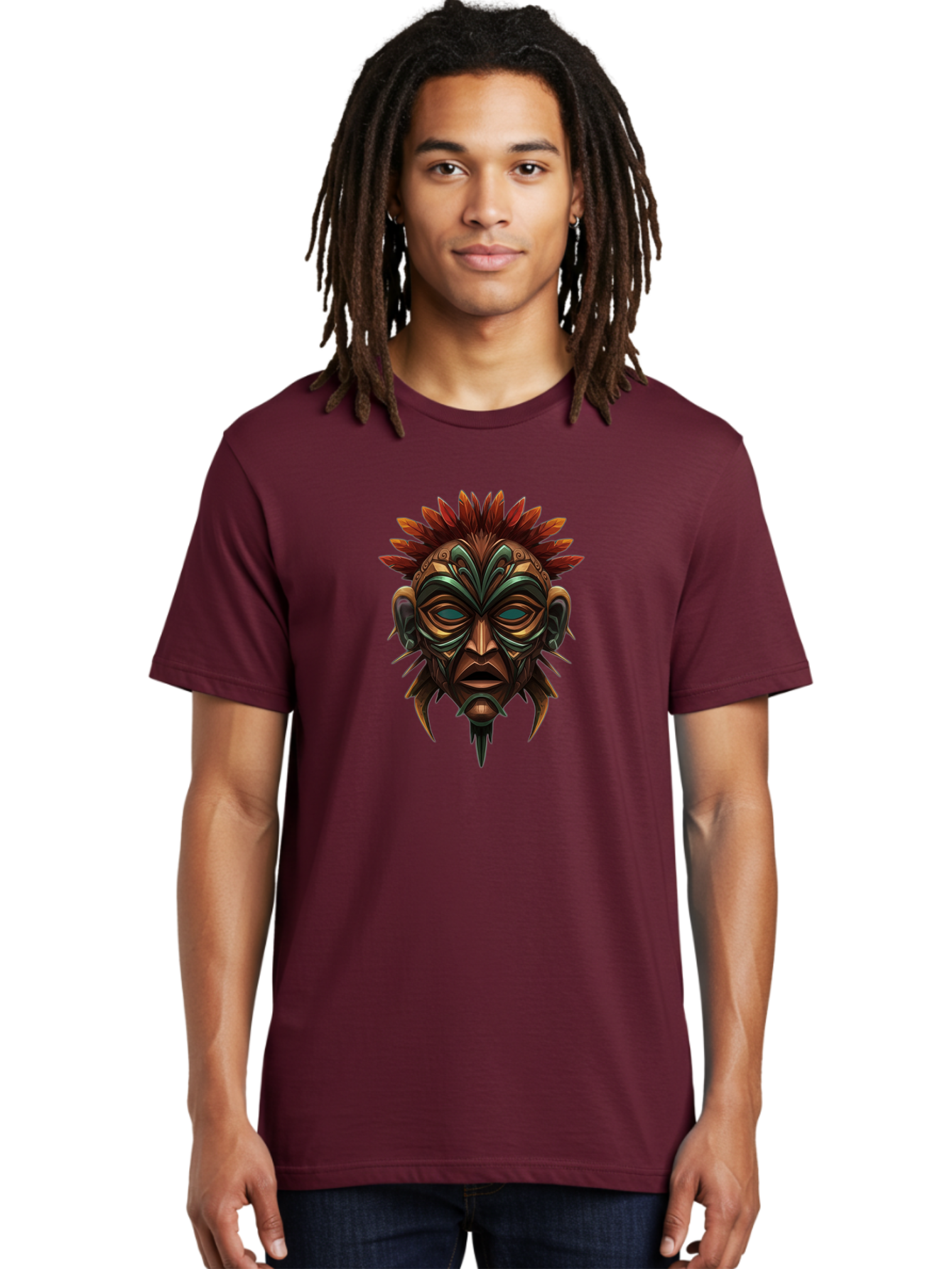 Tribal-Mask Men'S Graphic Tee, 100% Cotton, Comfortable Casual Summer Wear, Machine Washable, Vintage Camera, Old Camera, Antique Camera, Black Camera, Classic Photography, Photography Equipment, Nostalgic Device, Film Camera, Camera Art Bah288 17