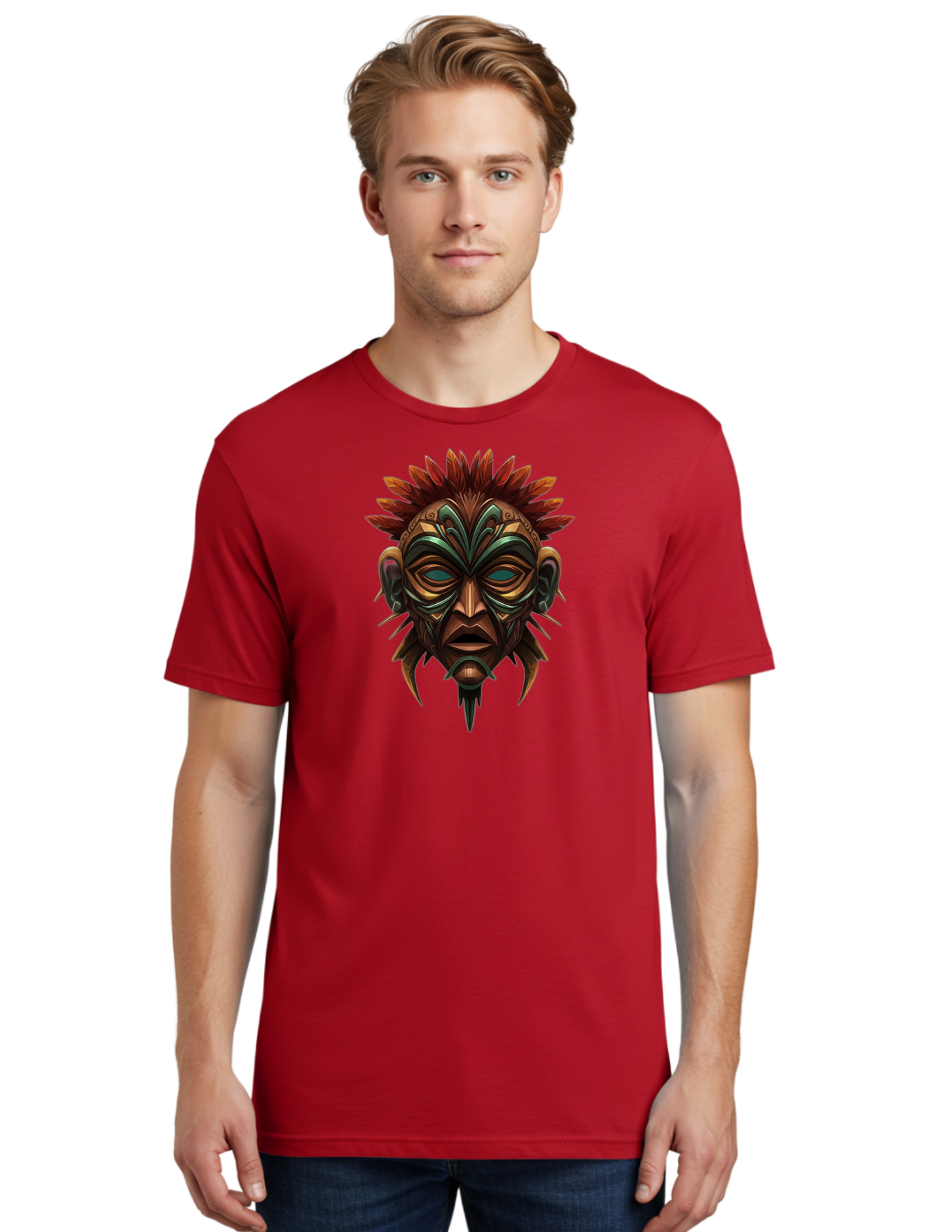 Tribal-Mask Men'S Graphic Tee, 100% Cotton, Comfortable Casual Summer Wear, Machine Washable, Vintage Camera, Old Camera, Antique Camera, Black Camera, Classic Photography, Photography Equipment, Nostalgic Device, Film Camera, Camera Art Bah288 22