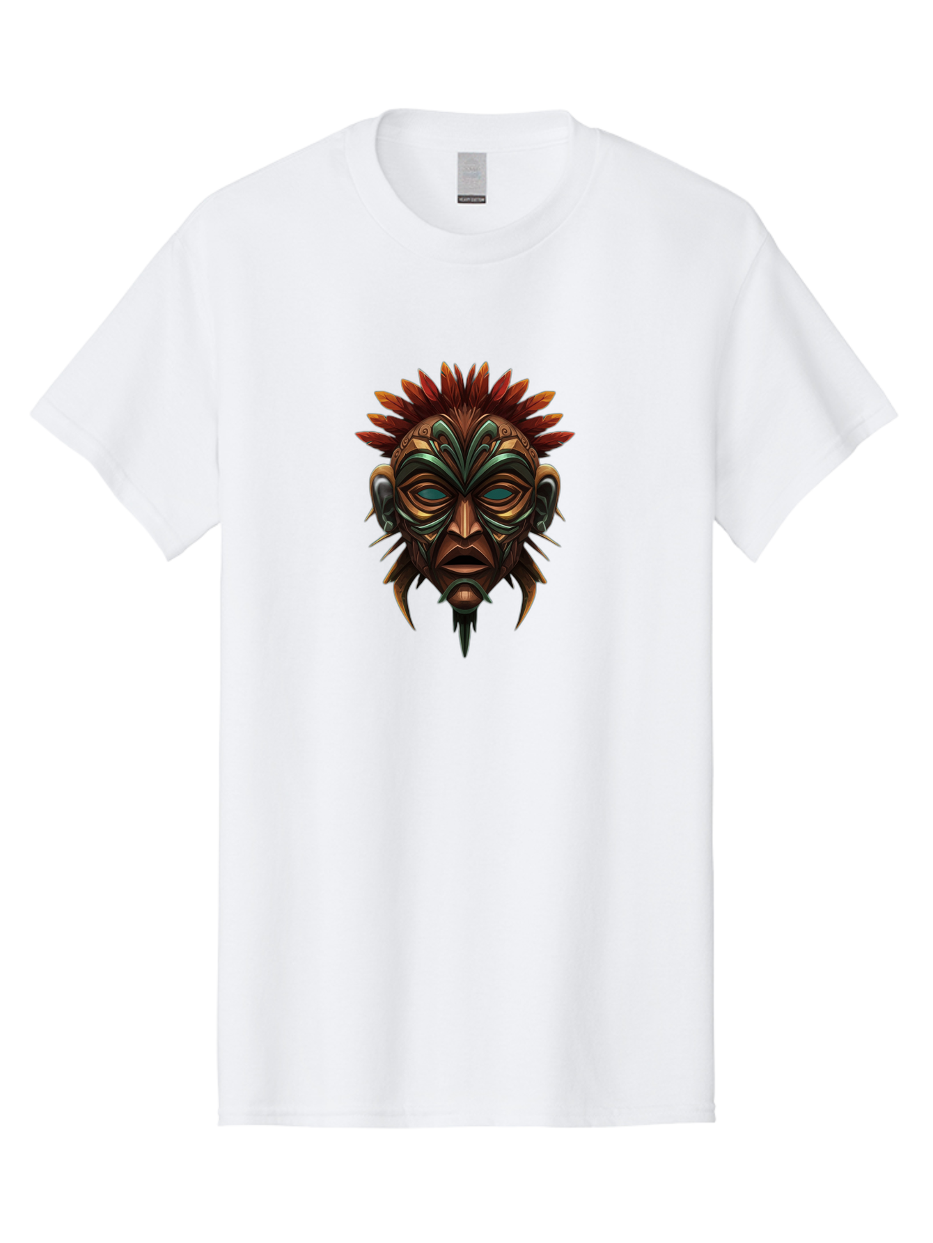 Tribal-Mask Men'S Graphic Tee, 100% Cotton, Comfortable Casual Summer Wear, Machine Washable, Vintage Camera, Old Camera, Antique Camera, Black Camera, Classic Photography, Photography Equipment, Nostalgic Device, Film Camera, Camera Art Bah288 9
