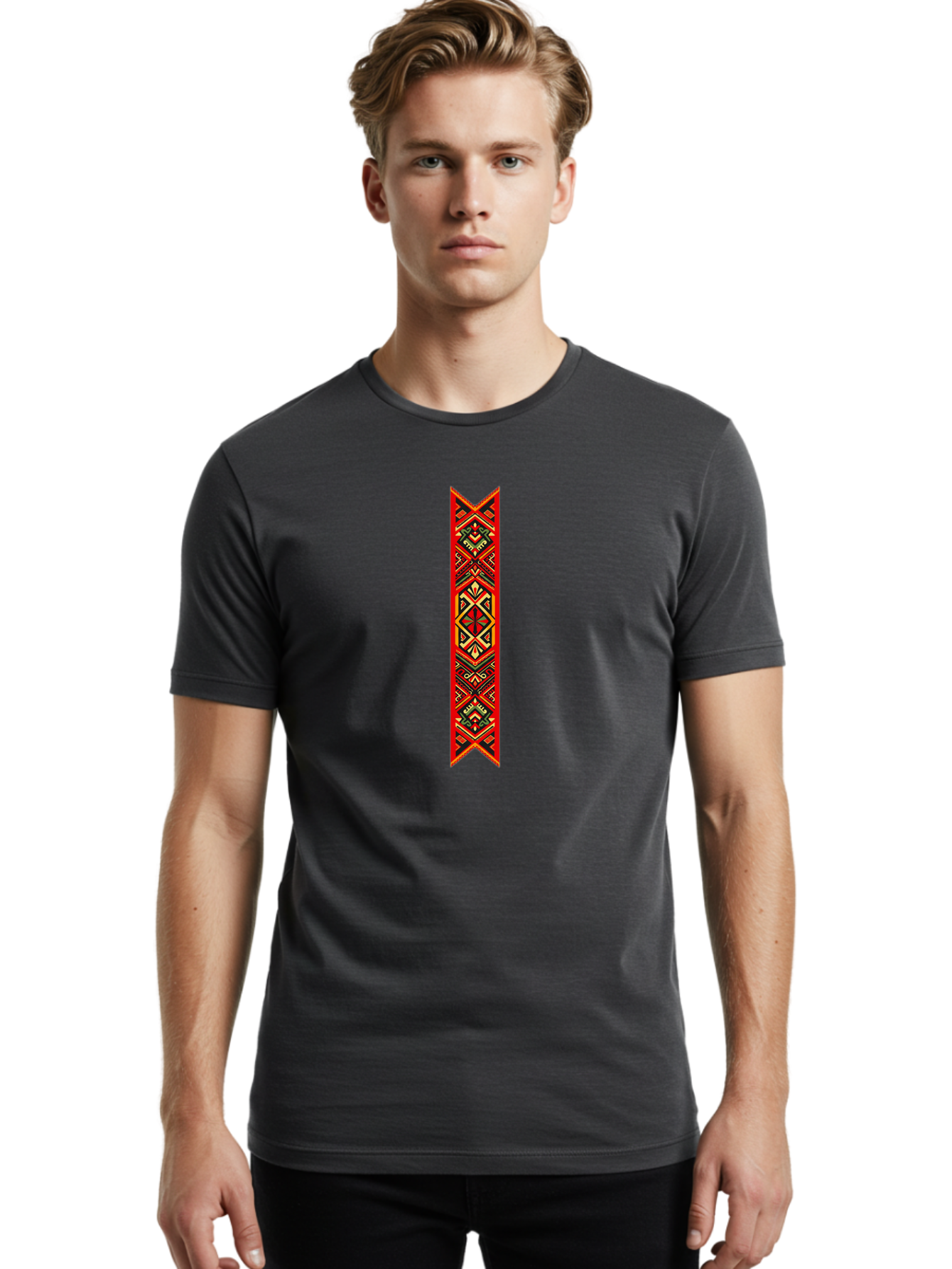 Tribal-Pattern Men'S Graphic Tee, 100% Cotton, Comfortable Casual Summer Wear, Machine Washable, Vintage Camera, Old Camera, Antique Camera, Black Camera, Classic Photography, Photography Equipment, Nostalgic Device, Film Camera, Camera Art Bah289 19