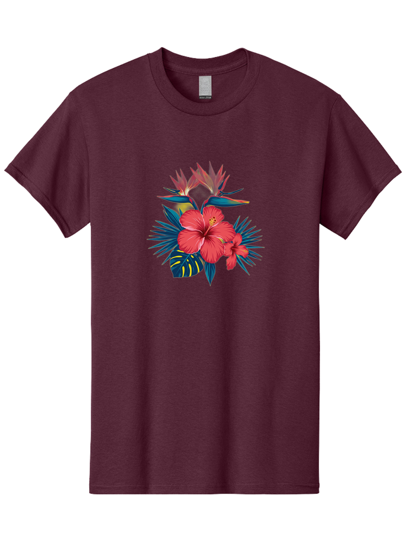 Tropical-Hibiscus Men'S Graphic Tee, 100% Cotton, Comfortable Casual Summer Wear, Machine Washable, Vintage Camera, Old Camera, Antique Camera, Black Camera, Classic Photography, Photography Equipment, Nostalgic Device, Film Camera, Camera Art Bah292 10
