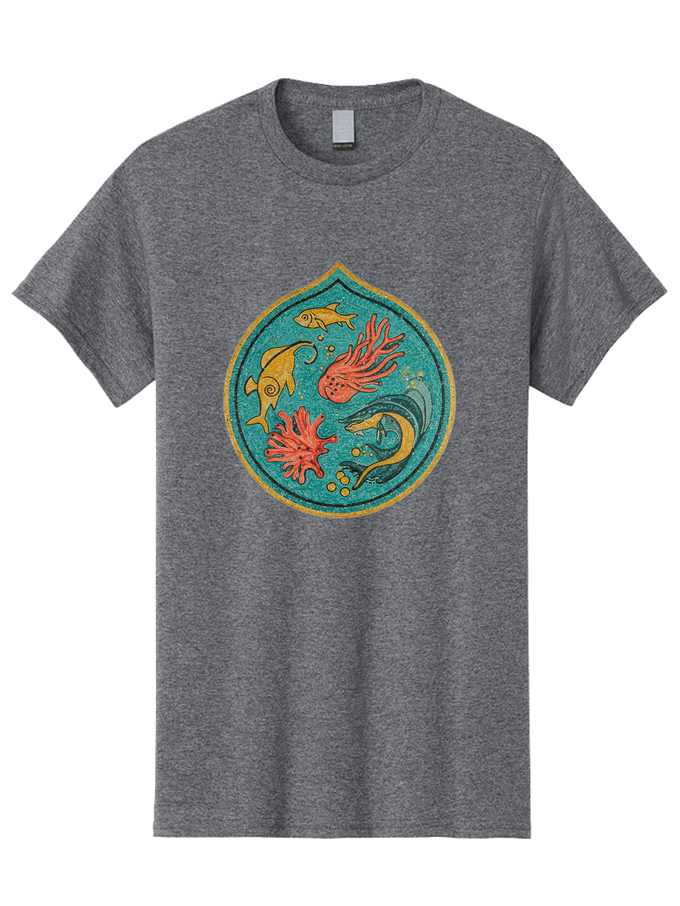 Underwater-Scene Men'S Graphic Tee, 100% Cotton, Comfortable Casual Summer Wear, Machine Washable, Vintage Camera, Old Camera, Antique Camera, Black Camera, Classic Photography, Photography Equipment, Nostalgic Device, Film Camera, Camera Art Bah306 15