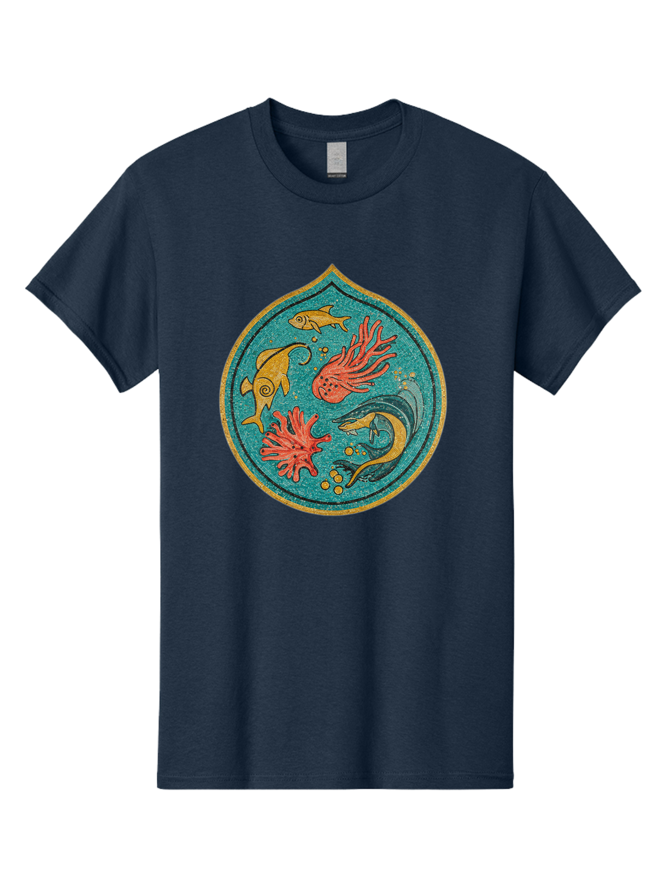 Underwater-Scene Men'S Graphic Tee, 100% Cotton, Comfortable Casual Summer Wear, Machine Washable, Vintage Camera, Old Camera, Antique Camera, Black Camera, Classic Photography, Photography Equipment, Nostalgic Device, Film Camera, Camera Art Bah306 4