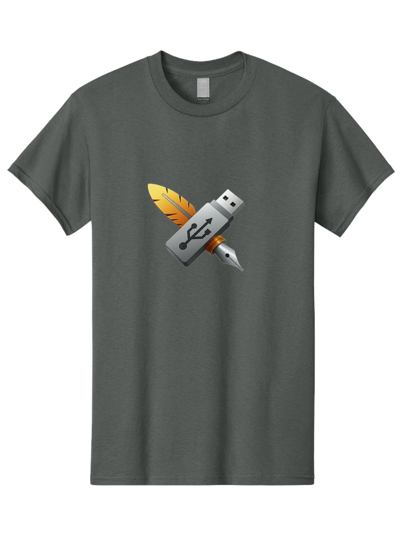 Usb Men'S Graphic Tee, 100% Cotton, Comfortable Casual Summer Wear, Machine Washable, Vintage Camera, Old Camera, Antique Camera, Black Camera, Classic Photography, Photography Equipment, Nostalgic Device, Film Camera, Camera Art Bah309 5