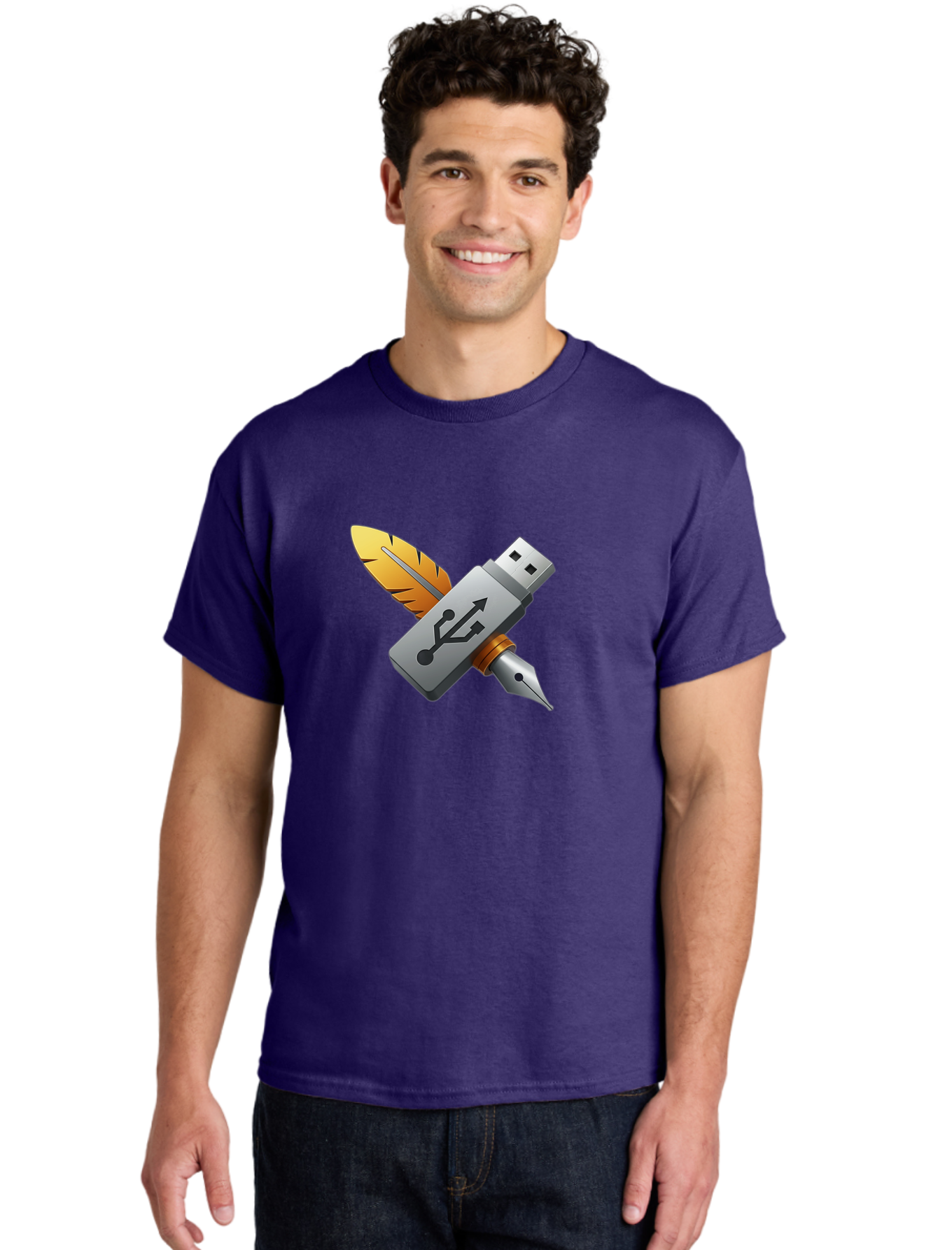Usb Men'S Graphic Tee, 100% Cotton, Comfortable Casual Summer Wear, Machine Washable, Vintage Camera, Old Camera, Antique Camera, Black Camera, Classic Photography, Photography Equipment, Nostalgic Device, Film Camera, Camera Art Bah309 17