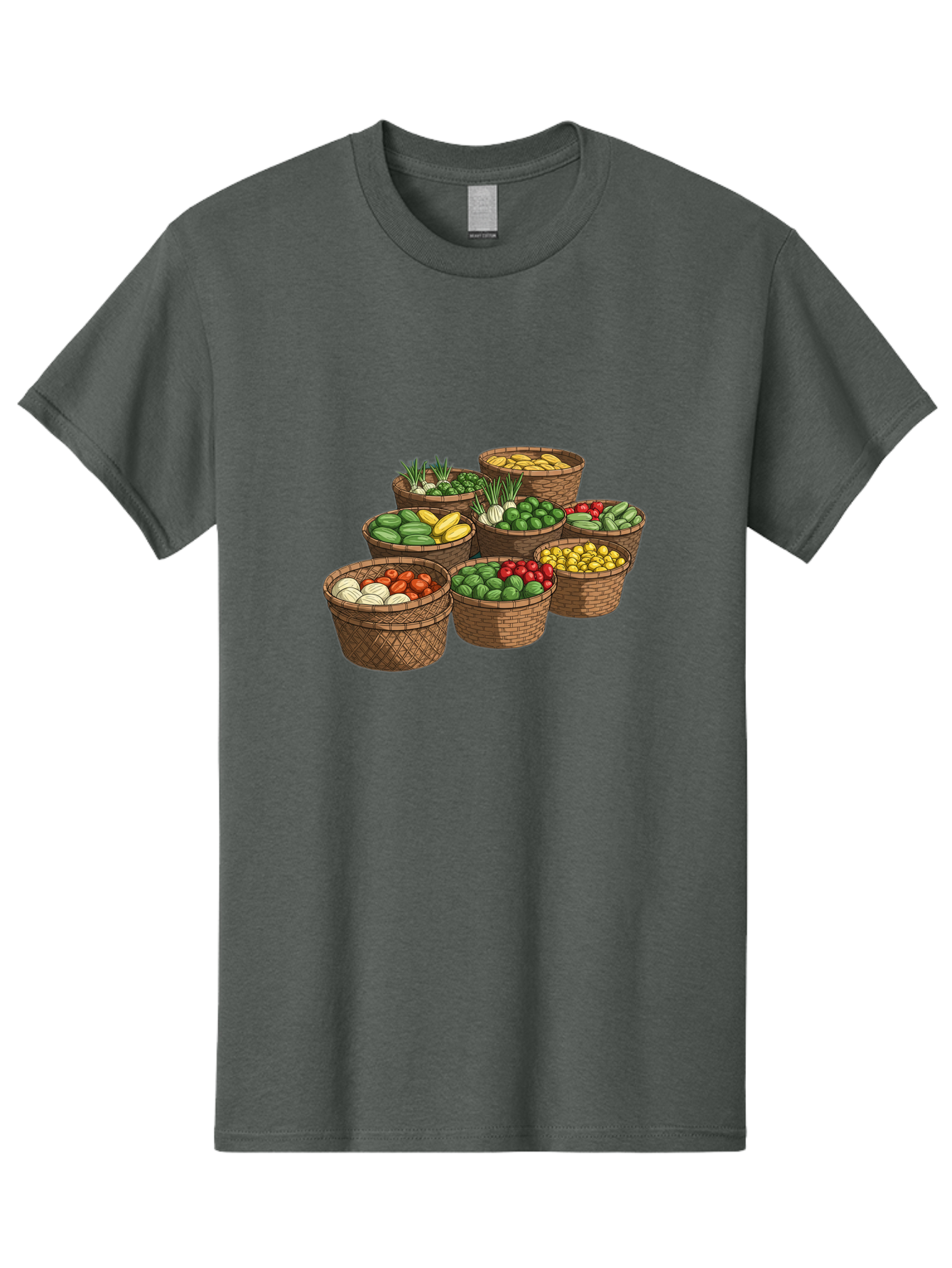 Vegetable-Baskets Men'S Graphic Tee, 100% Cotton, Comfortable Casual Summer Wear, Machine Washable, Vintage Camera, Old Camera, Antique Camera, Black Camera, Classic Photography, Photography Equipment, Nostalgic Device, Film Camera, Camera Art Bah313 6