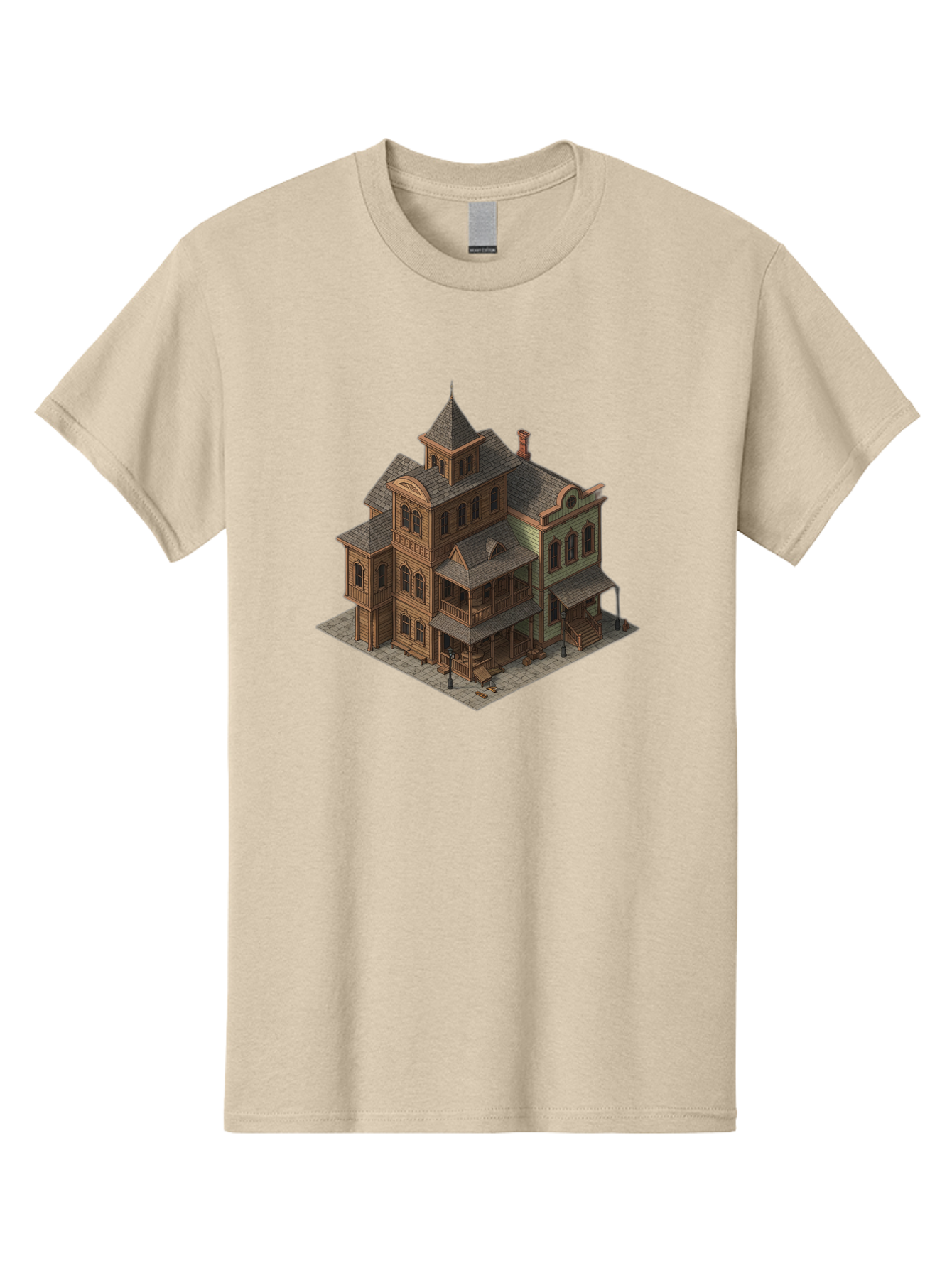 Victorian-House-1 Men'S Graphic Tee, 100% Cotton, Comfortable Casual Summer Wear, Machine Washable, Vintage Camera, Old Camera, Antique Camera, Black Camera, Classic Photography, Photography Equipment, Nostalgic Device, Film Camera, Camera Art Bah315 13