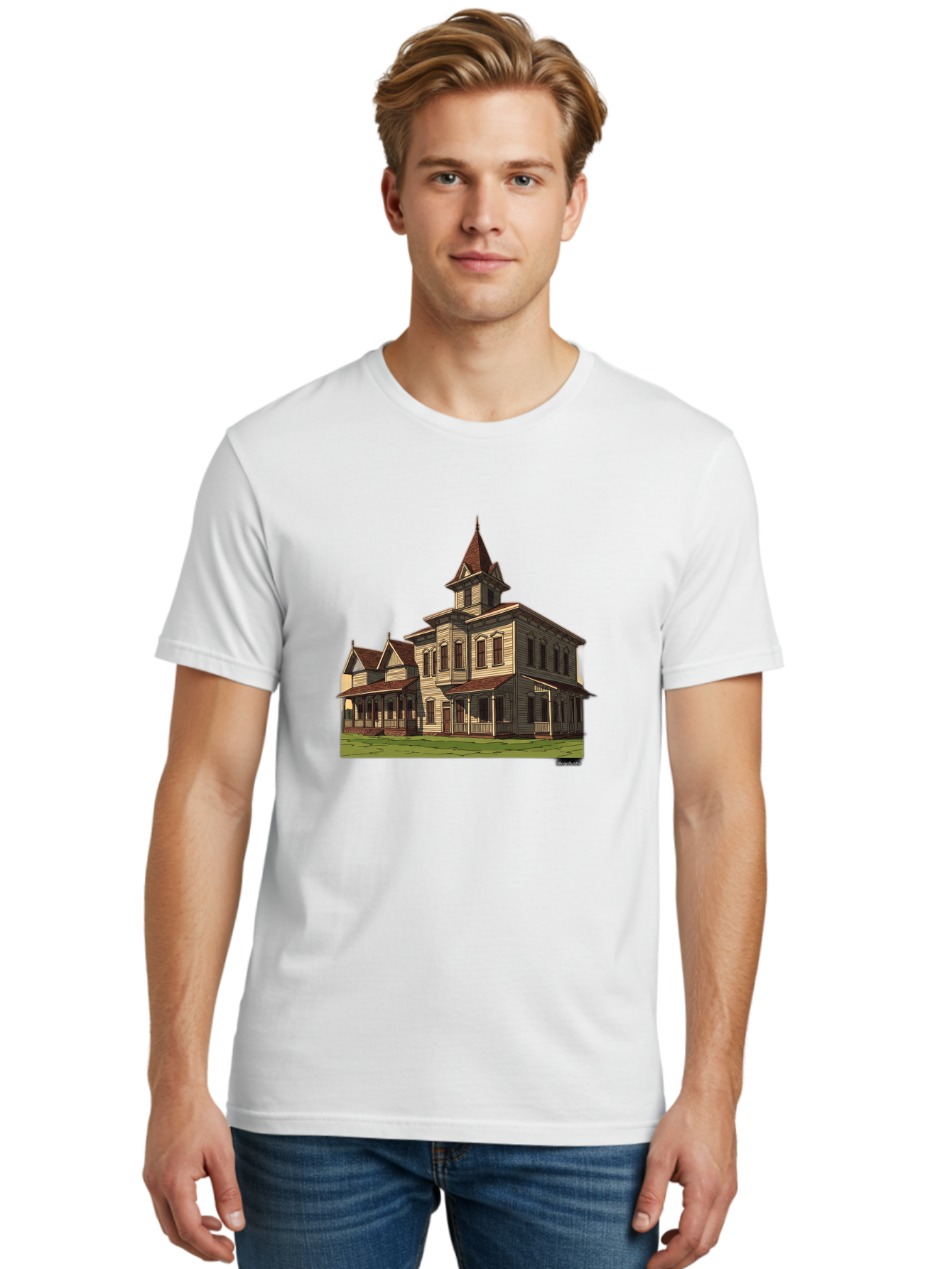 Victorian-House Men'S Graphic Tee, 100% Cotton, Comfortable Casual Summer Wear, Machine Washable, Vintage Camera, Old Camera, Antique Camera, Black Camera, Classic Photography, Photography Equipment, Nostalgic Device, Film Camera, Camera Art Bah316 28