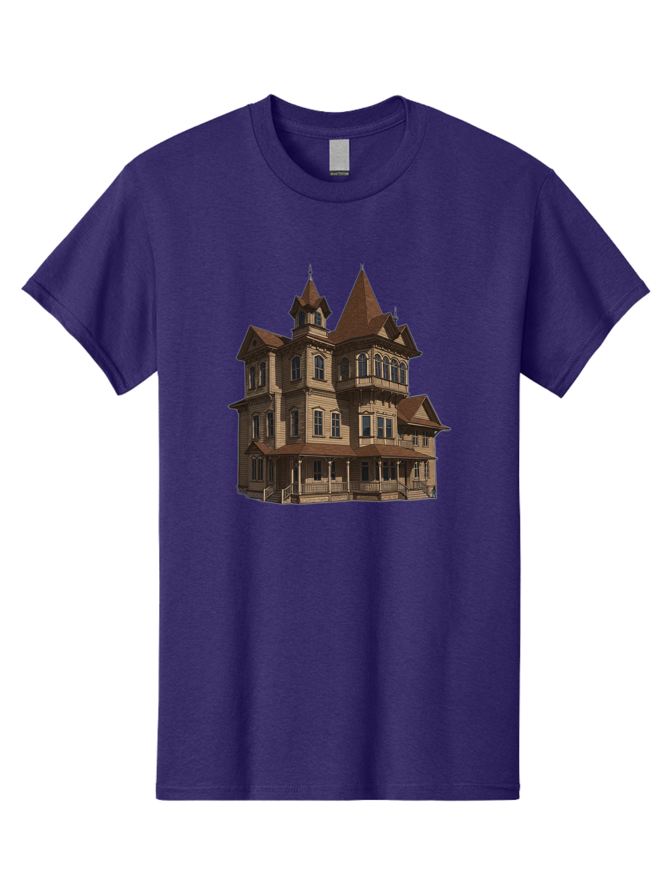 Victorian-Mansion Men'S Graphic Tee, 100% Cotton, Comfortable Casual Summer Wear, Machine Washable, Vintage Camera, Old Camera, Antique Camera, Black Camera, Classic Photography, Photography Equipment, Nostalgic Device, Film Camera, Camera Art Bah318 6