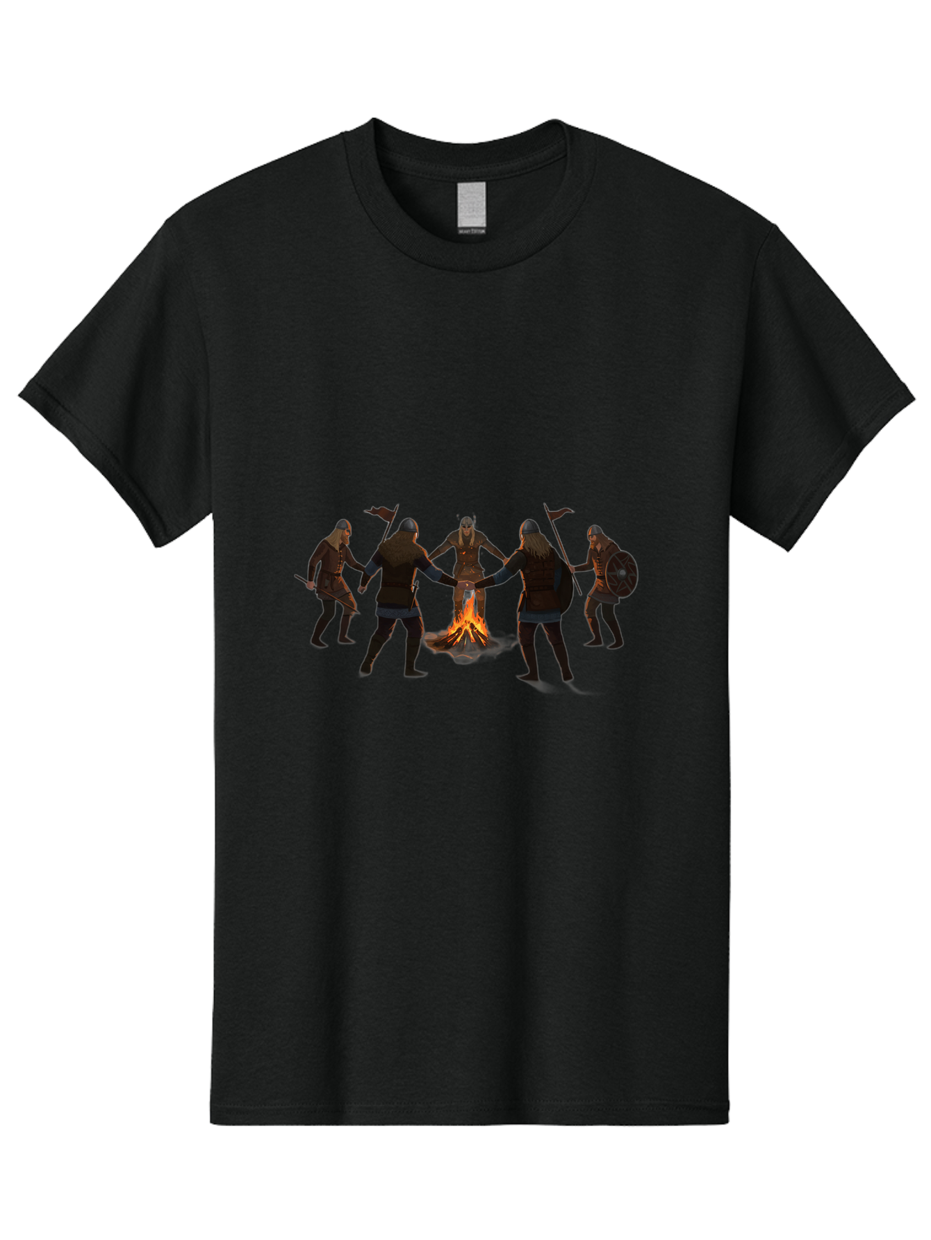 Viking-Circle-Dance Men'S Graphic Tee, 100% Cotton, Comfortable Casual Summer Wear, Machine Washable, Vintage Camera, Old Camera, Antique Camera, Black Camera, Classic Photography, Photography Equipment, Nostalgic Device, Film Camera, Bah319 14