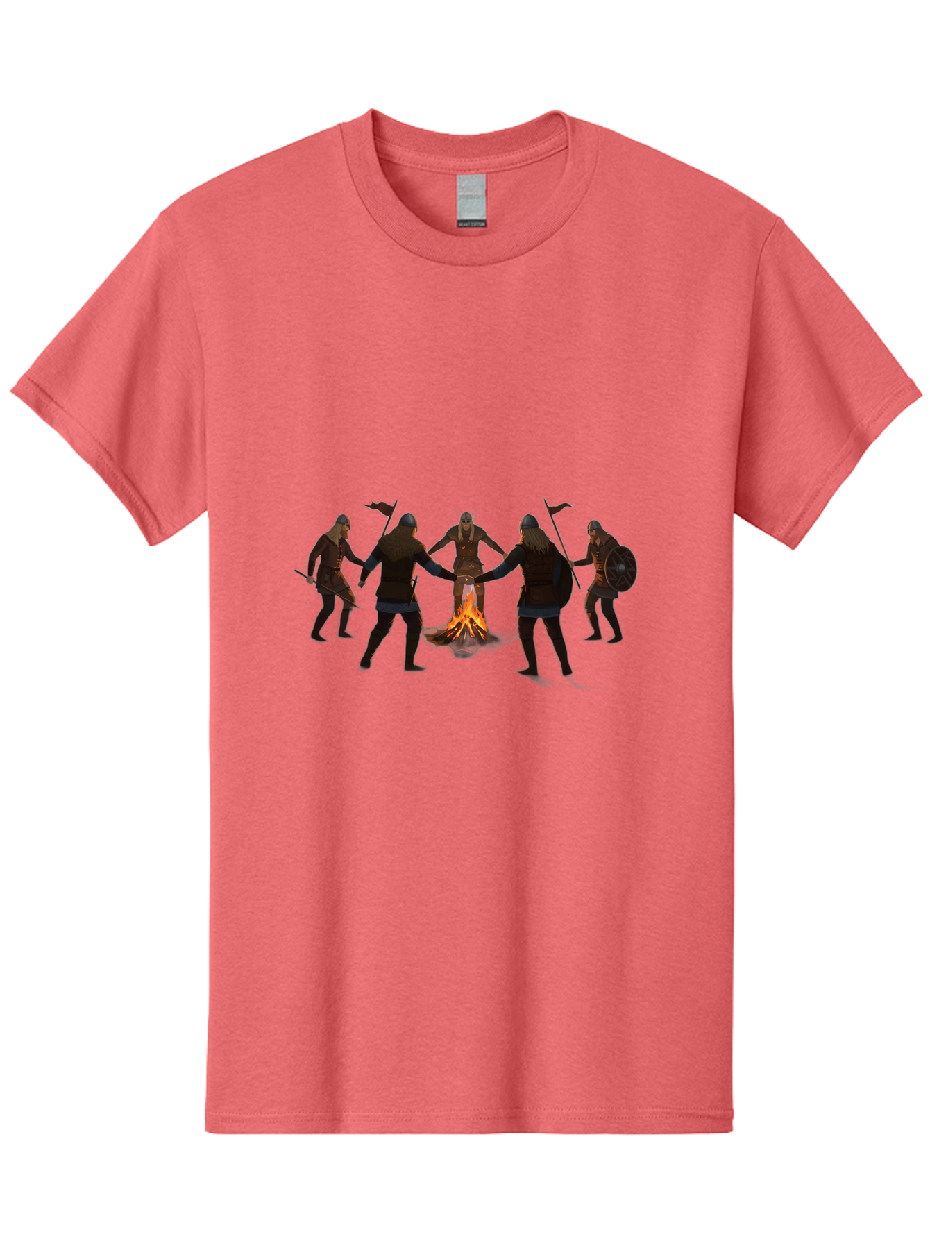 Viking-Circle-Dance Men'S Graphic Tee, 100% Cotton, Comfortable Casual Summer Wear, Machine Washable, Vintage Camera, Old Camera, Antique Camera, Black Camera, Classic Photography, Photography Equipment, Nostalgic Device, Film Camera, Bah319 9