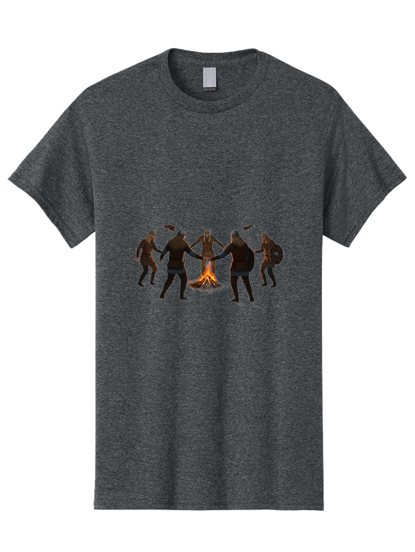 Viking-Circle-Dance Men'S Graphic Tee, 100% Cotton, Comfortable Casual Summer Wear, Machine Washable, Vintage Camera, Old Camera, Antique Camera, Black Camera, Classic Photography, Photography Equipment, Nostalgic Device, Film Camera, Bah319 5