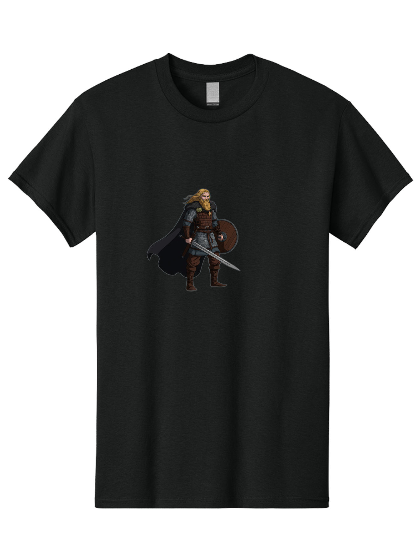 Viking-Warrior-1 Men'S Graphic Tee, 100% Cotton, Comfortable Casual Summer Wear, Machine Washable, Vintage Camera, Old Camera, Antique Camera, Black Camera, Classic Photography, Photography Equipment, Nostalgic Device, Film Camera, Camera Art Bah320 4