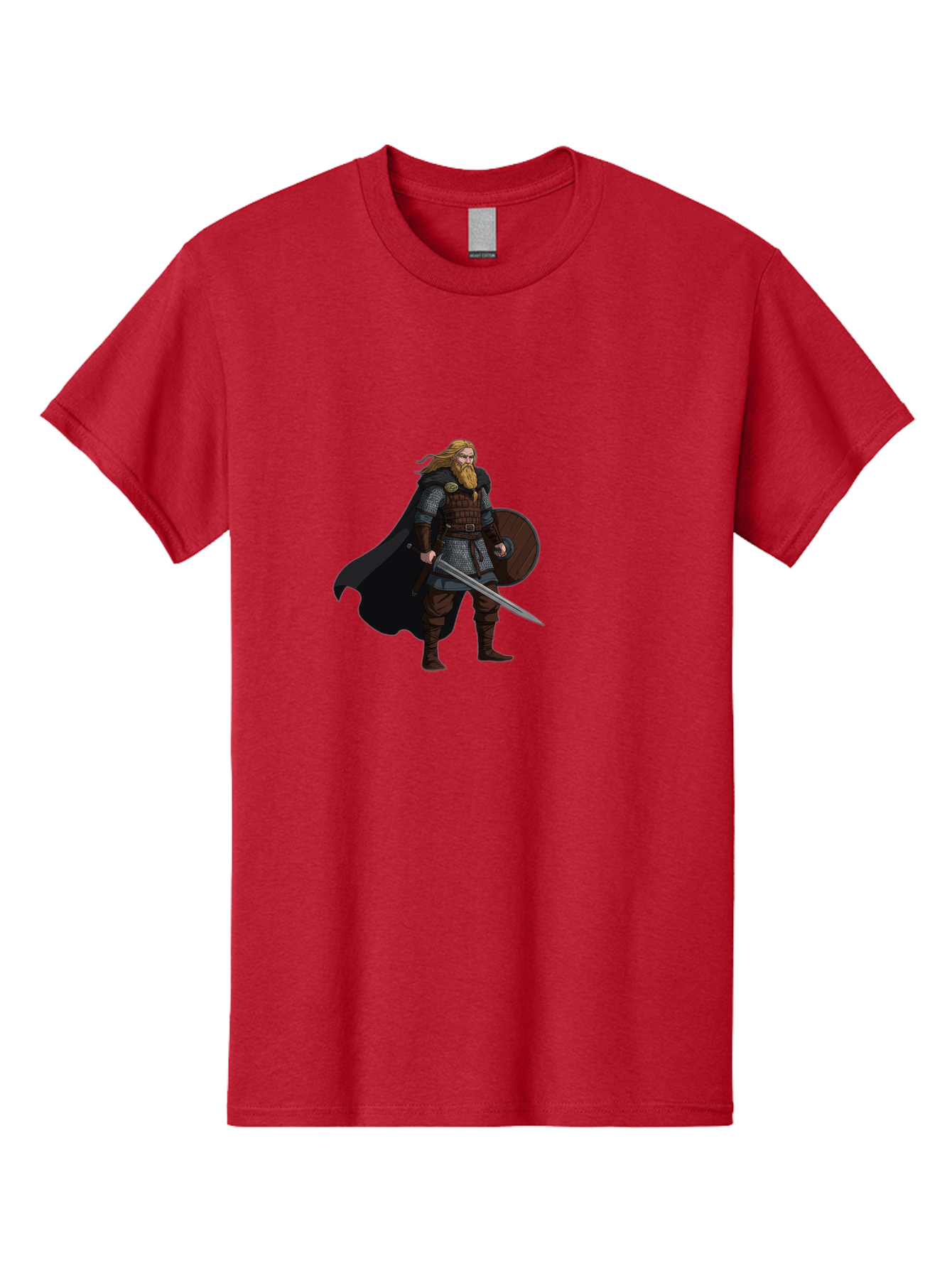 Viking-Warrior-1 Men'S Graphic Tee, 100% Cotton, Comfortable Casual Summer Wear, Machine Washable, Vintage Camera, Old Camera, Antique Camera, Black Camera, Classic Photography, Photography Equipment, Nostalgic Device, Film Camera, Camera Art Bah320 7