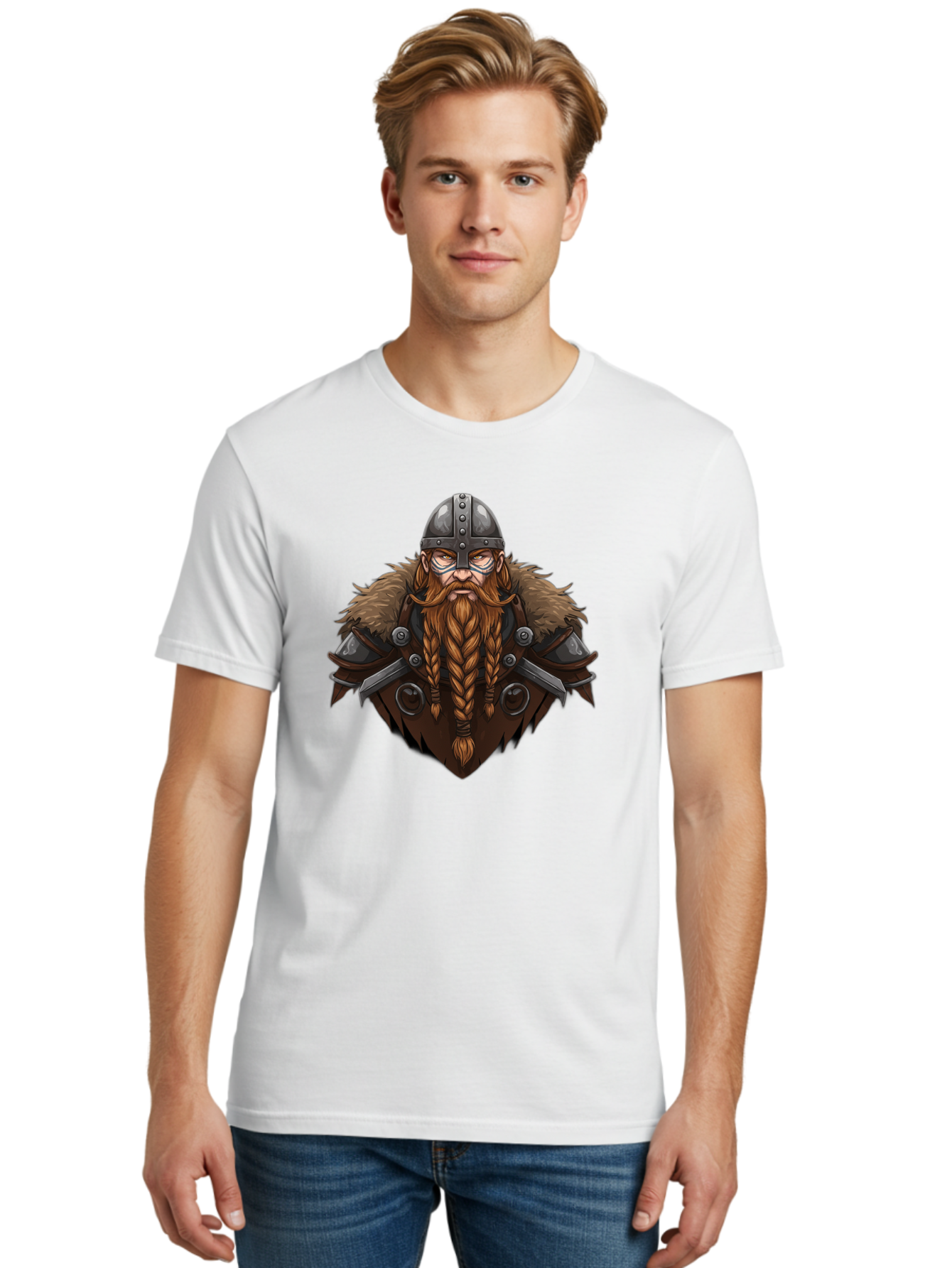 Viking-Warrior-Icon Men'S Graphic Tee, 100% Cotton, Comfortable Casual Summer Wear, Machine Washable, Vintage Camera, Old Camera, Antique Camera, Black Camera, Classic Photography, Photography Equipment, Nostalgic Device, Film Camera, Bah323 26