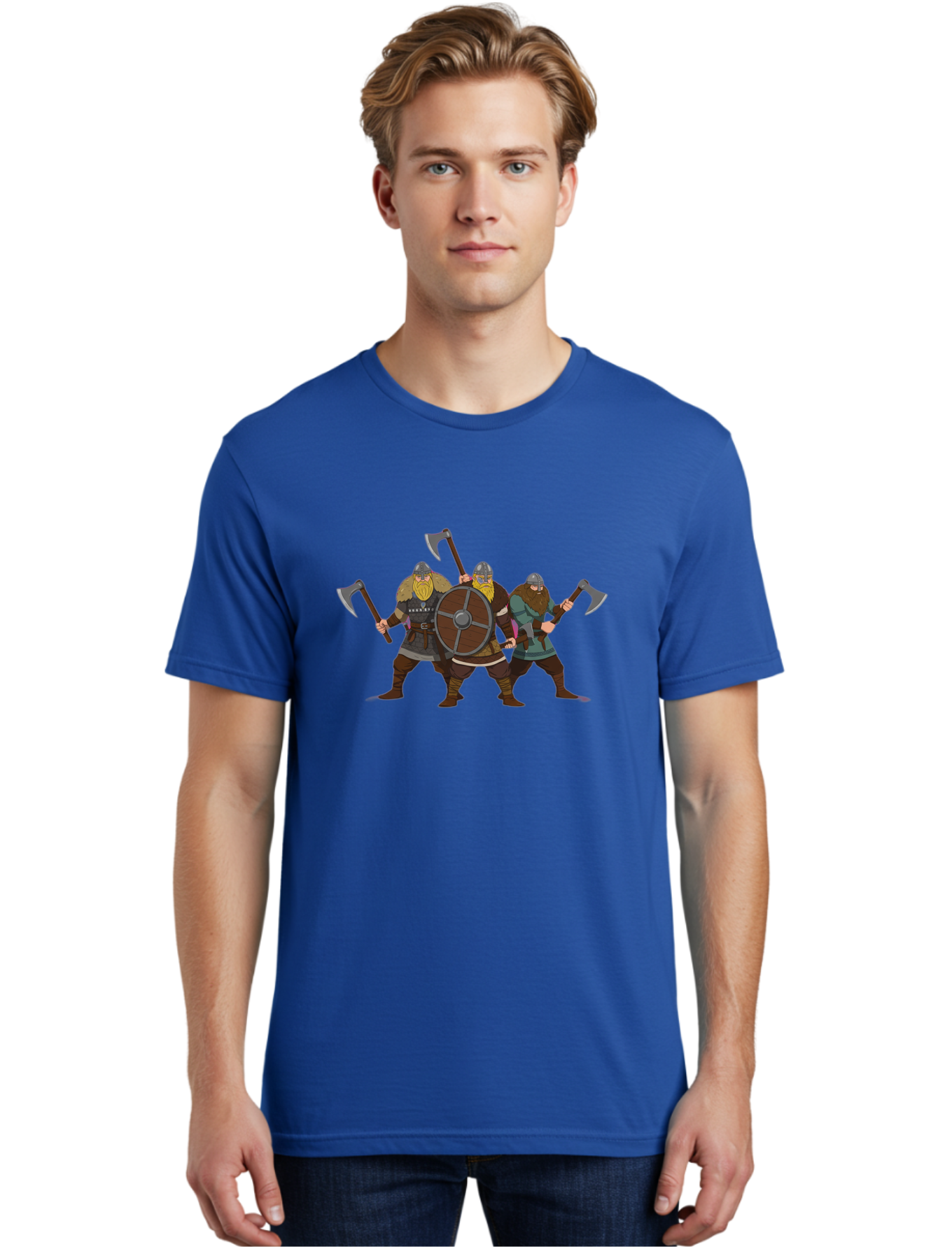 Viking-Warriors-12 Men'S Graphic Tee, 100% Cotton, Comfortable Casual Summer Wear, Machine Washable, Vintage Camera, Old Camera, Antique Camera, Black Camera, Classic Photography, Photography Equipment, Nostalgic Device, Film Camera, Bah328 25