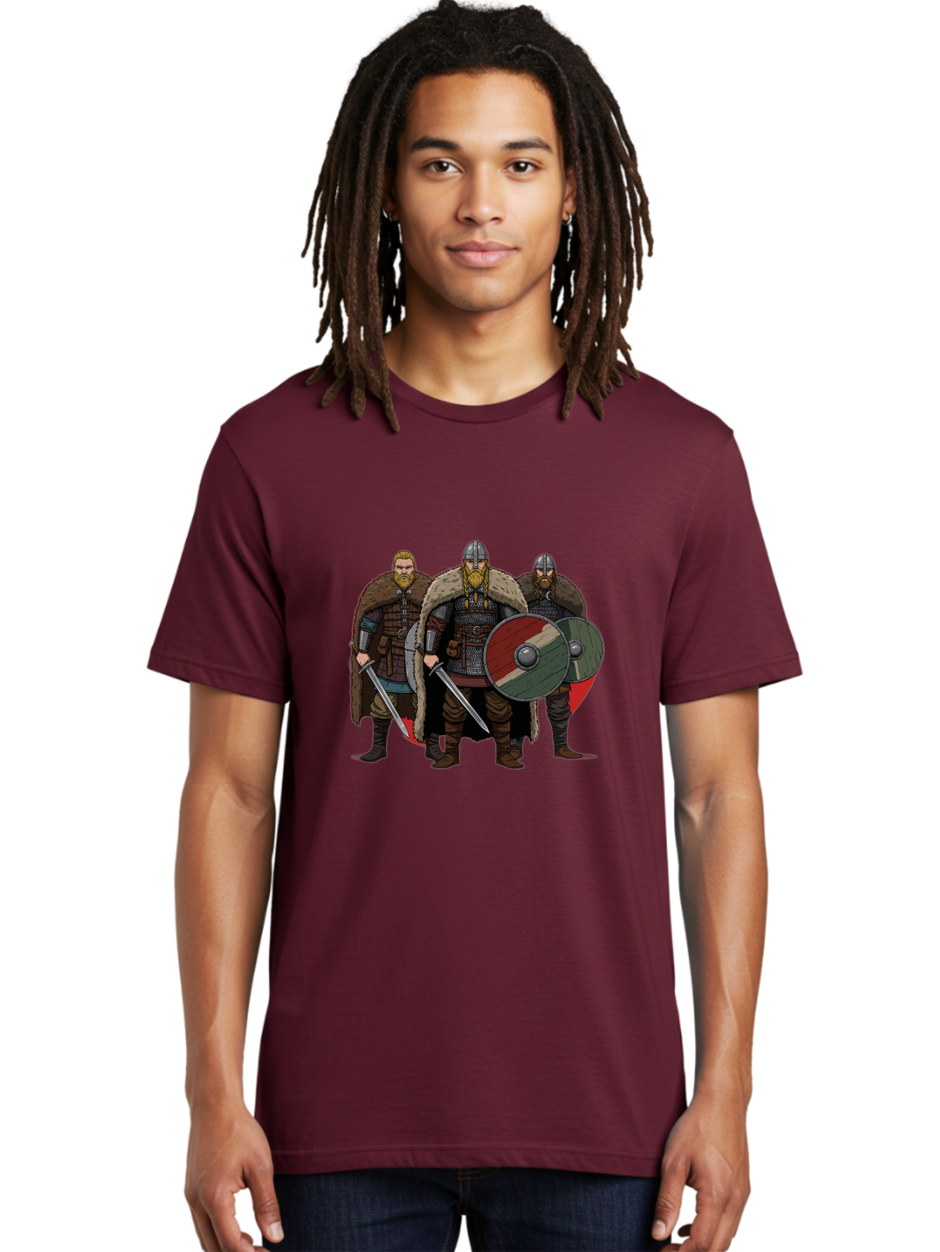Viking-Warriors-13 Men'S Graphic Tee, 100% Cotton, Comfortable Casual Summer Wear, Machine Washable, Vintage Camera, Old Camera, Antique Camera, Black Camera, Classic Photography, Photography Equipment, Nostalgic Device, Film Camera, Bah329 22